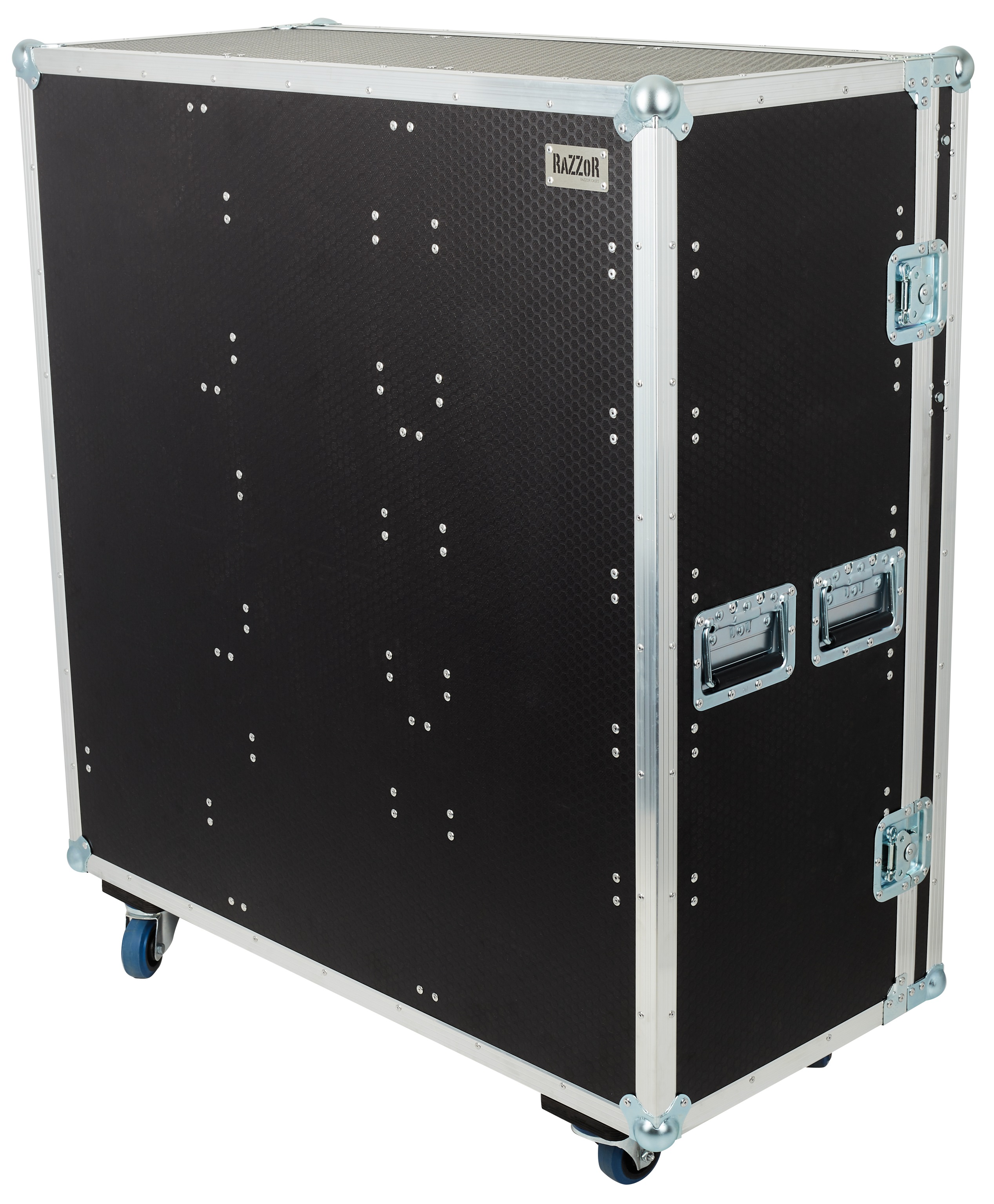Razzor Cases Transport box for merch in combination with a sales count
