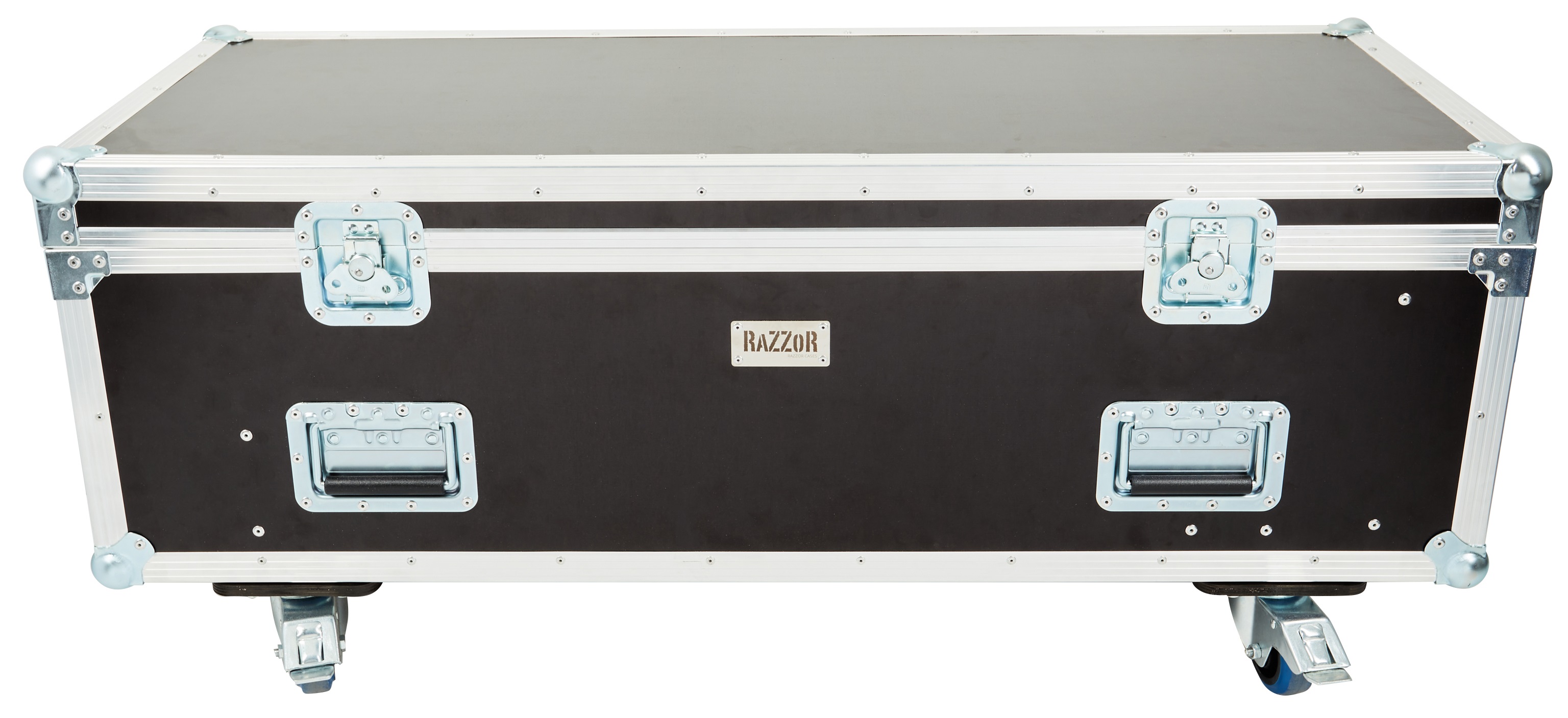 E-shop Razzor Cases Case for 8x Showtec Sunstrip Active MKII + compartment