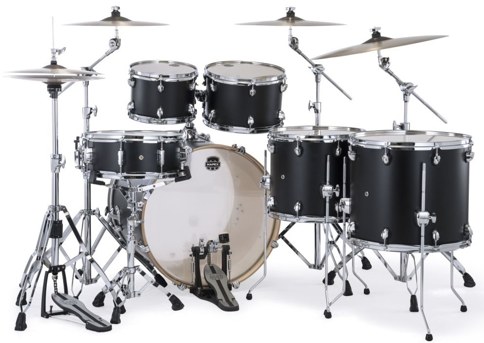 Mapex Mars Maple Rock Set II Matte Black
