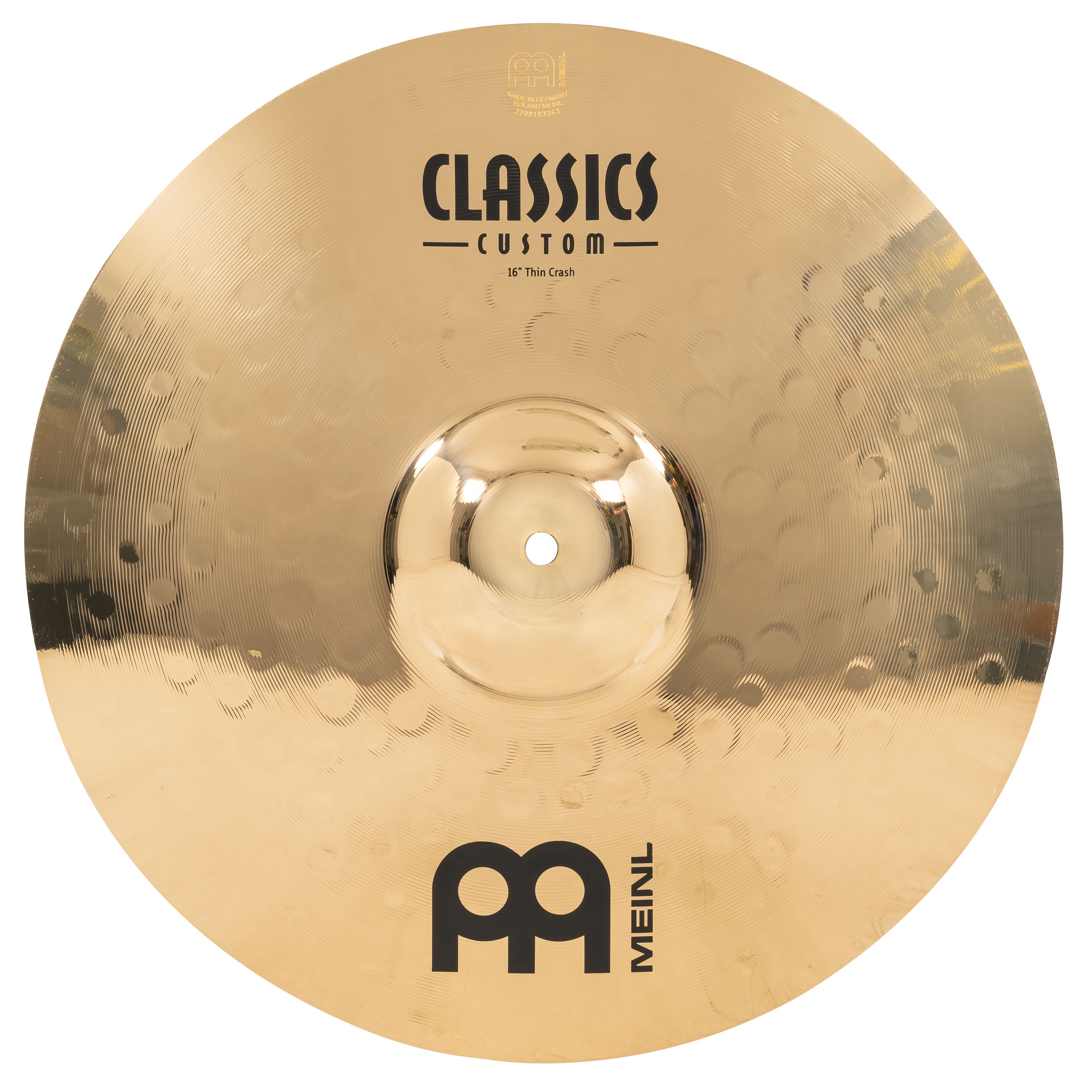 E-shop Meinl 16" Classics Custom Thin Crash
