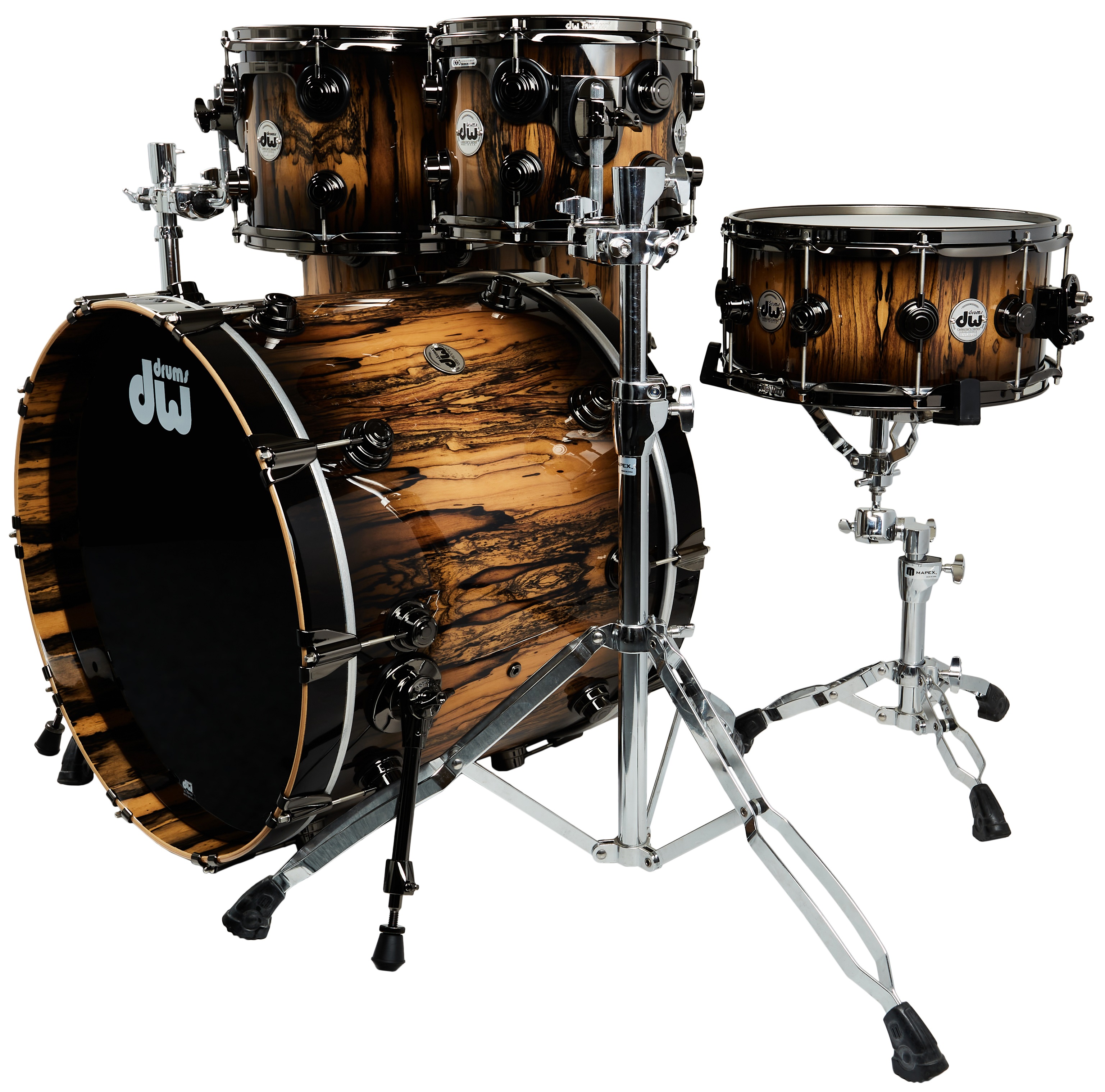 DW Collector´s Natural to Black Burst over Royal Ebony