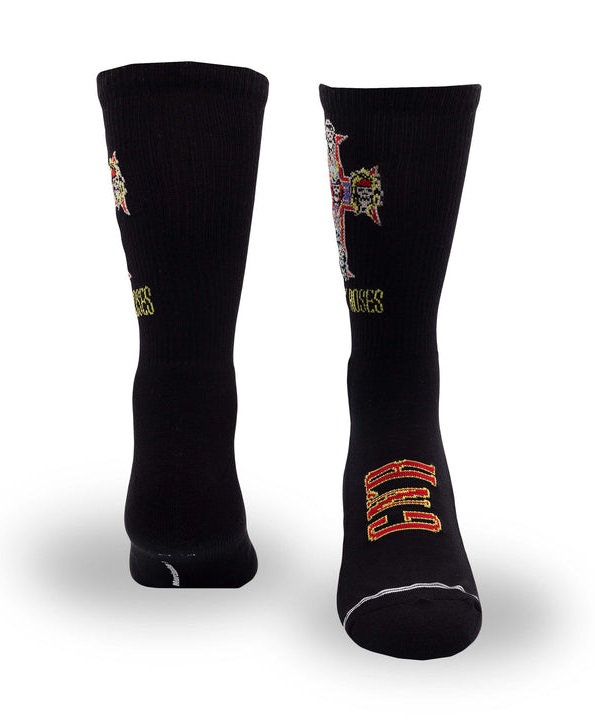 Perri’s Leathers Guns N Roses Appetite For Destruction Crew Black L