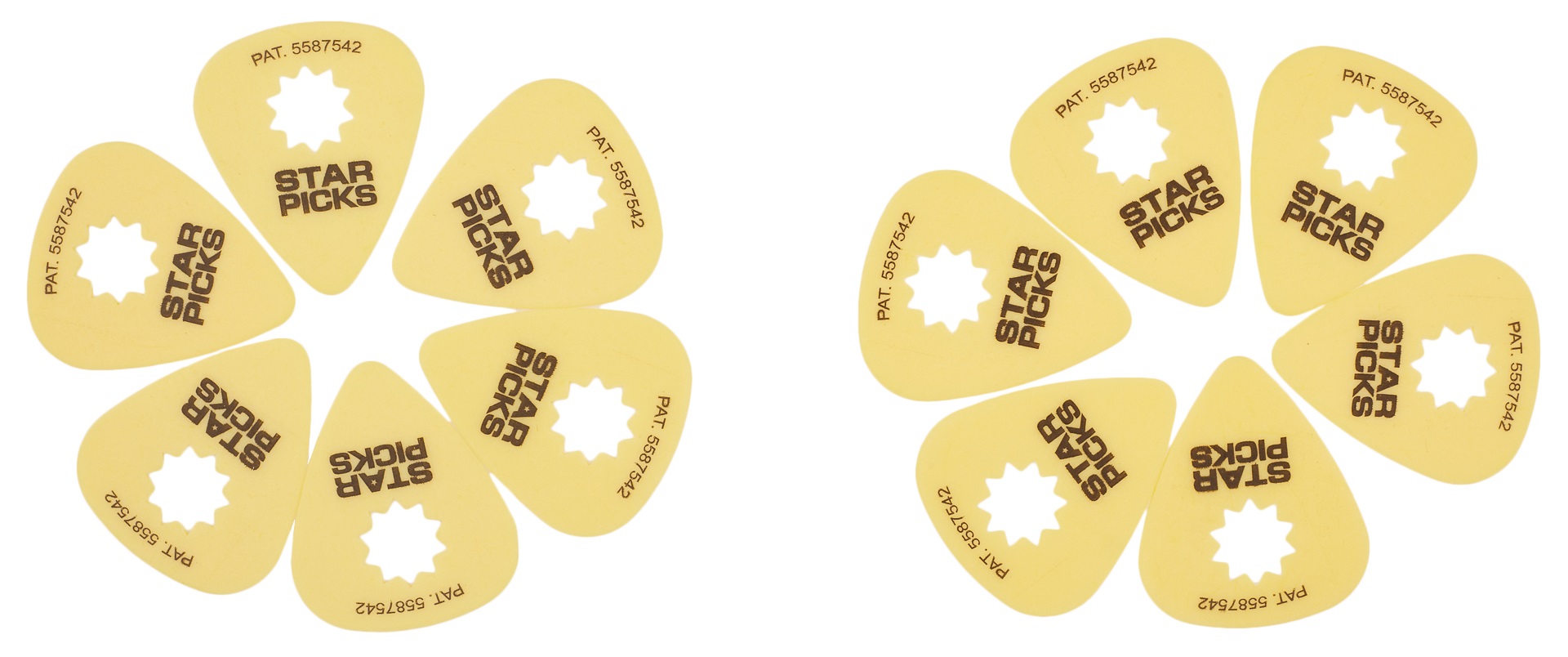 Star Picks 0.73 mm Yellow