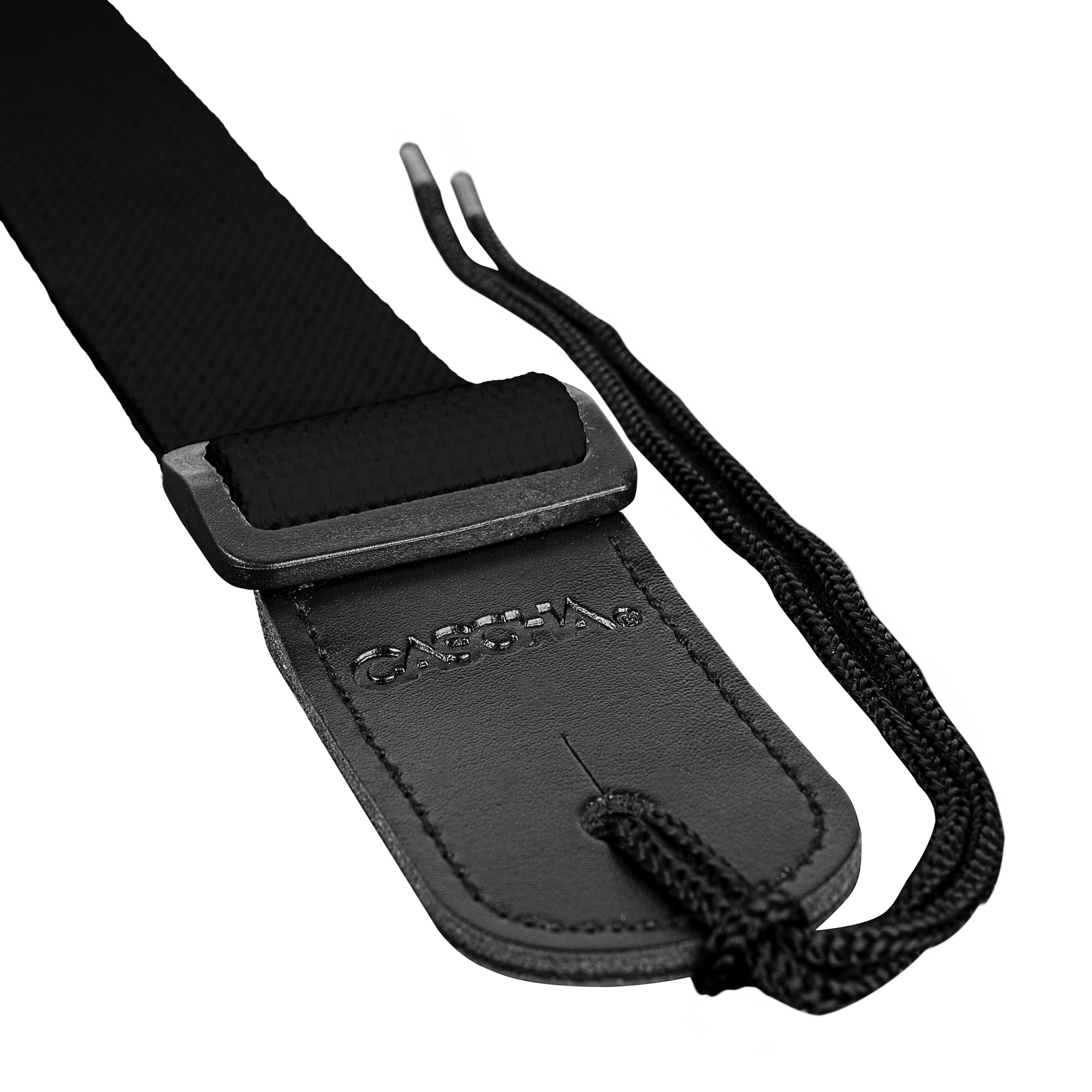 Cascha Ukulele Strap Poly-Cotton – Black