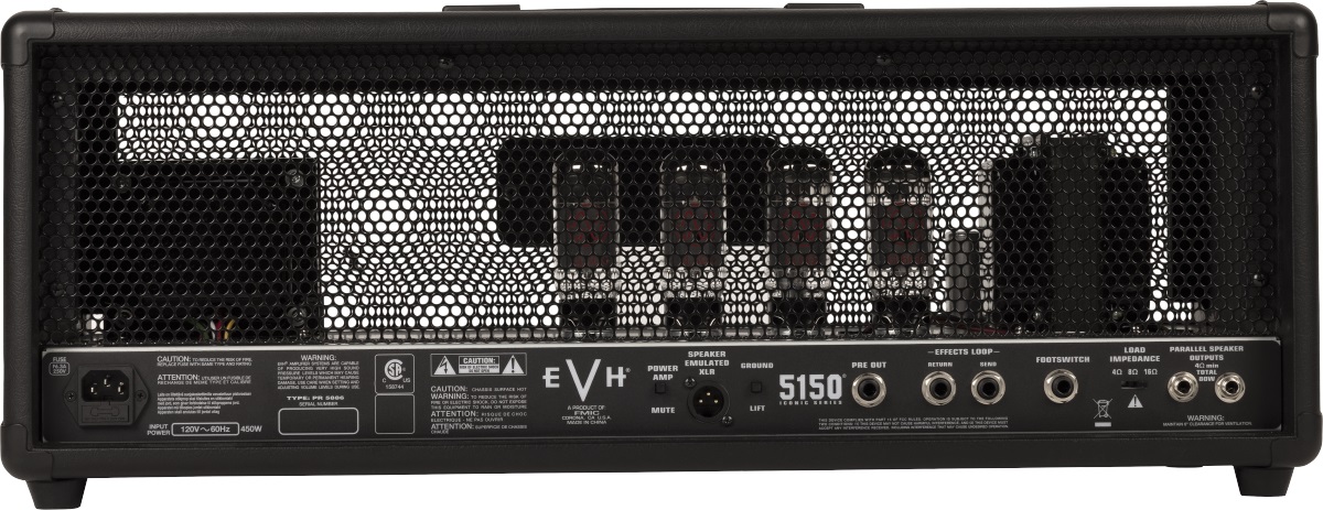 EVH 5150 Iconic 80W Head Black