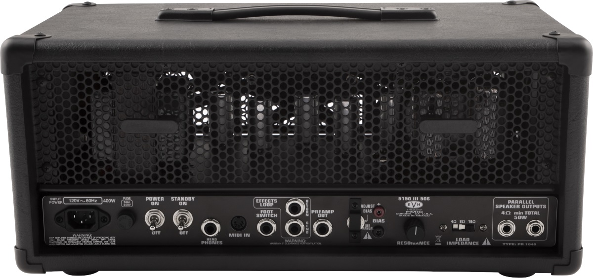 EVH 5150III 50S 6L6 Head Black