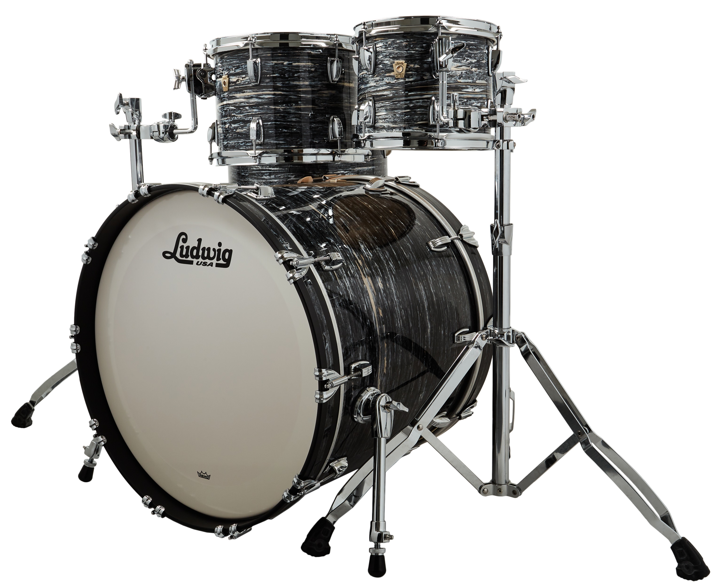 Ludwig Classic Maple Mod Vintage Black Oyster
