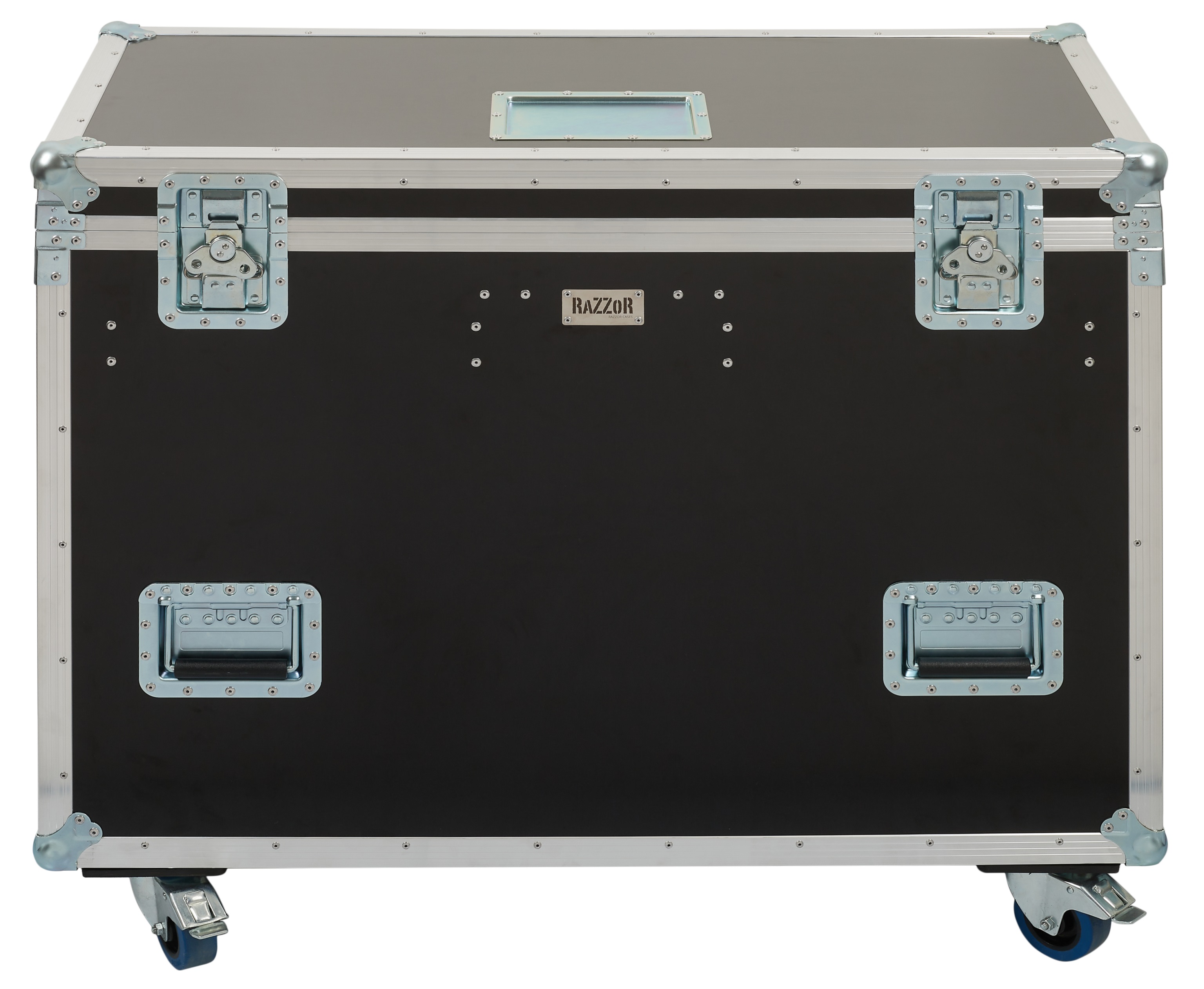 Razzor Cases Case for 2x Elation light head, with wheels