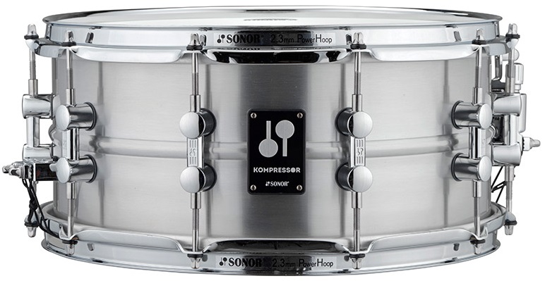 Sonor 14" x 6,5" Kompressor Polished Aluminium