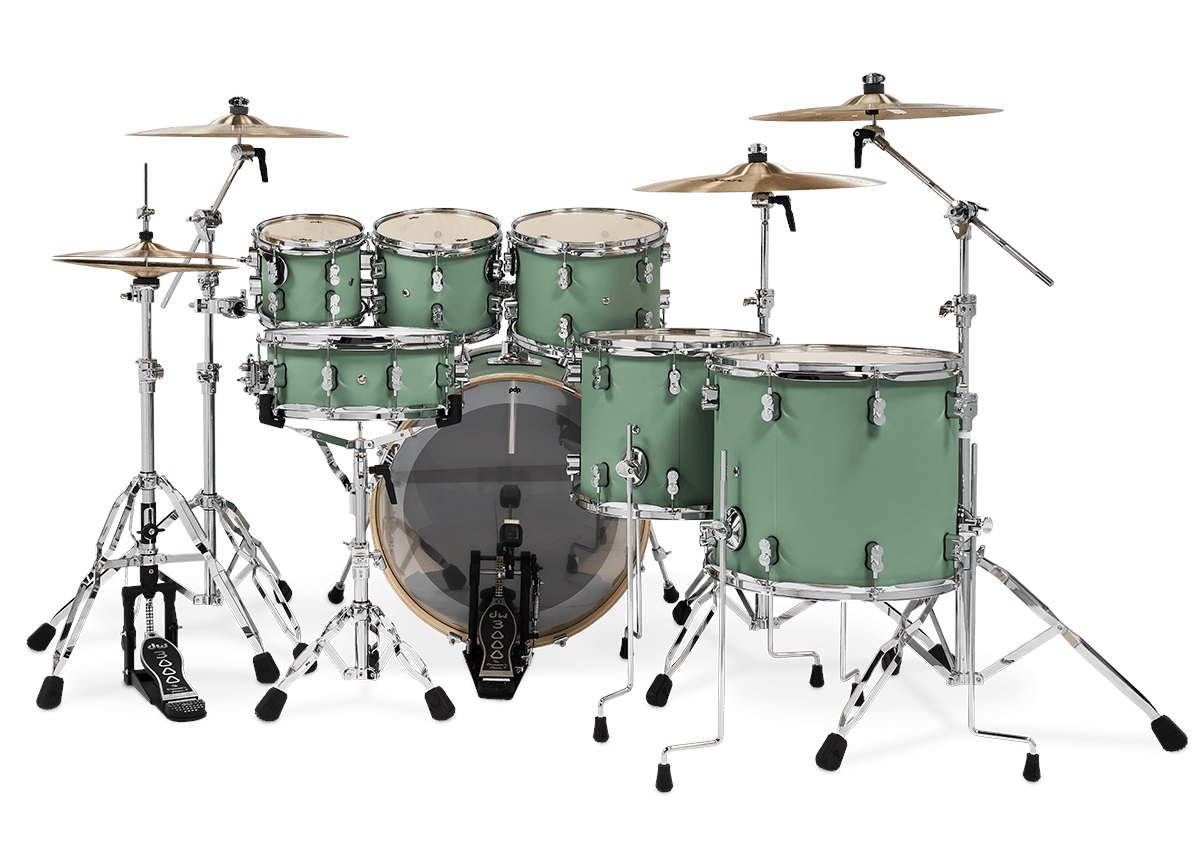PDP Concept Maple 7 Piece Satin Seafoam FinishPly