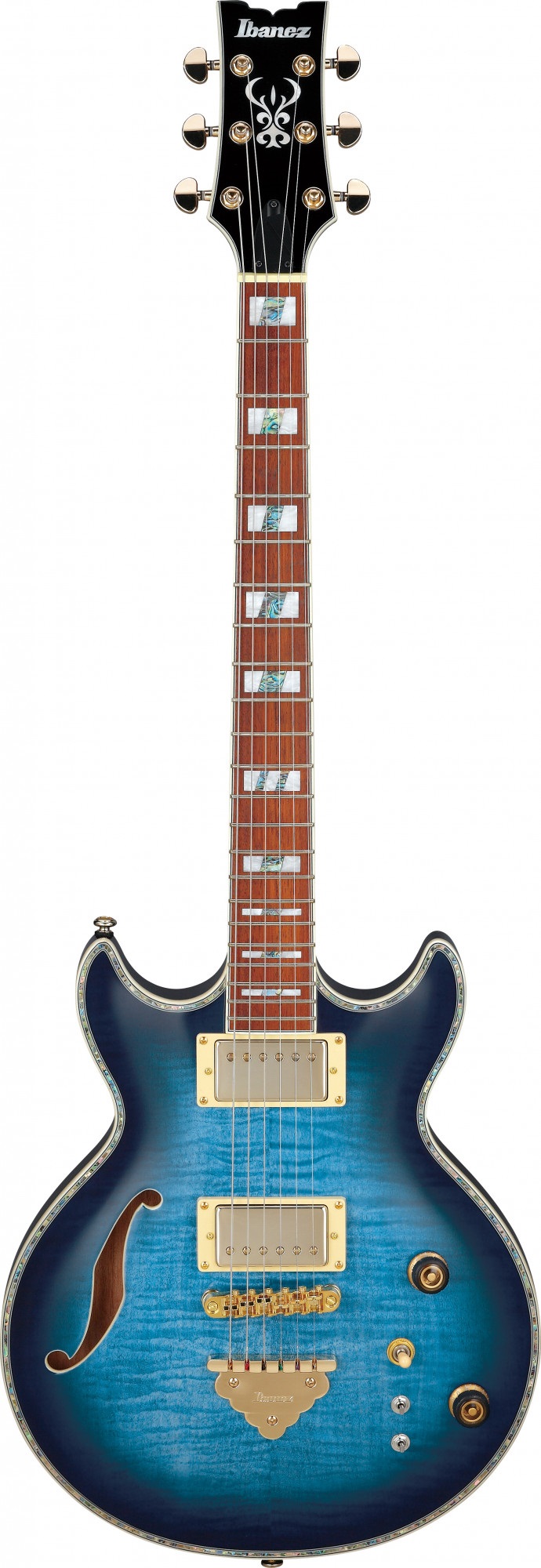 Ibanez AR520HFM Light Blue Burst