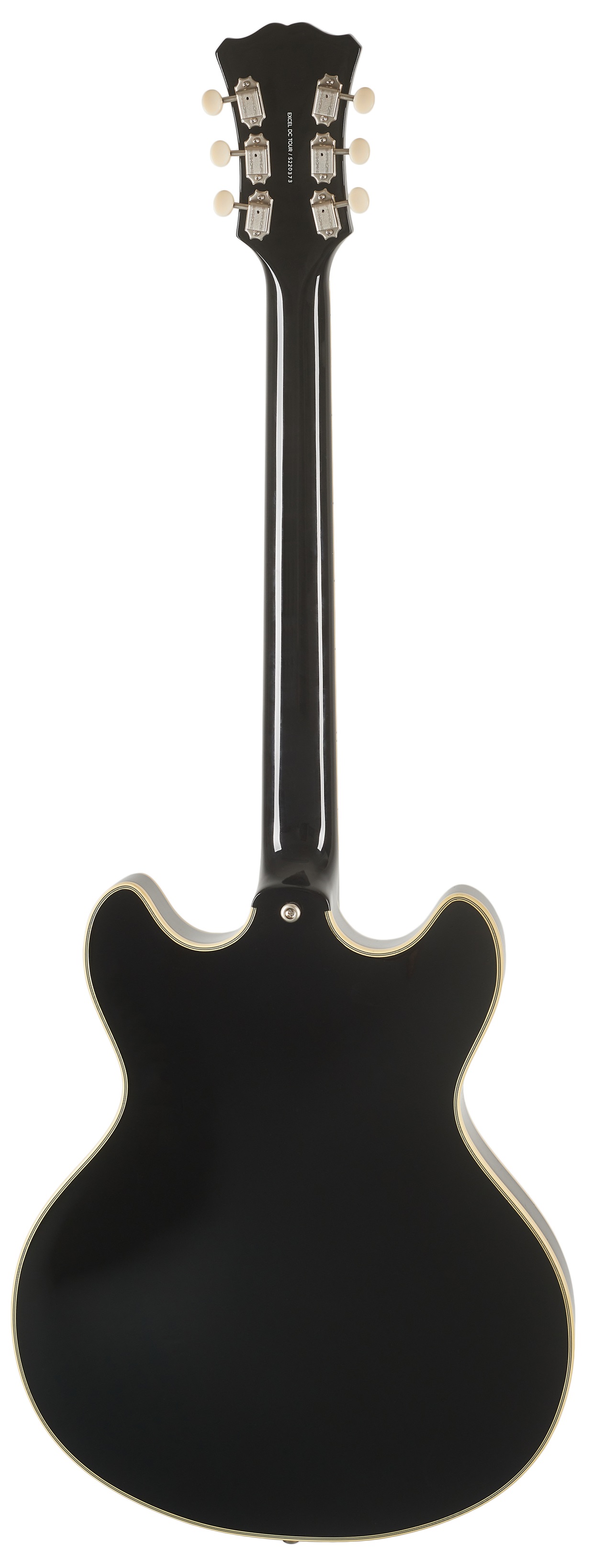 D'Angelico Excel DC Tour Collection Black
