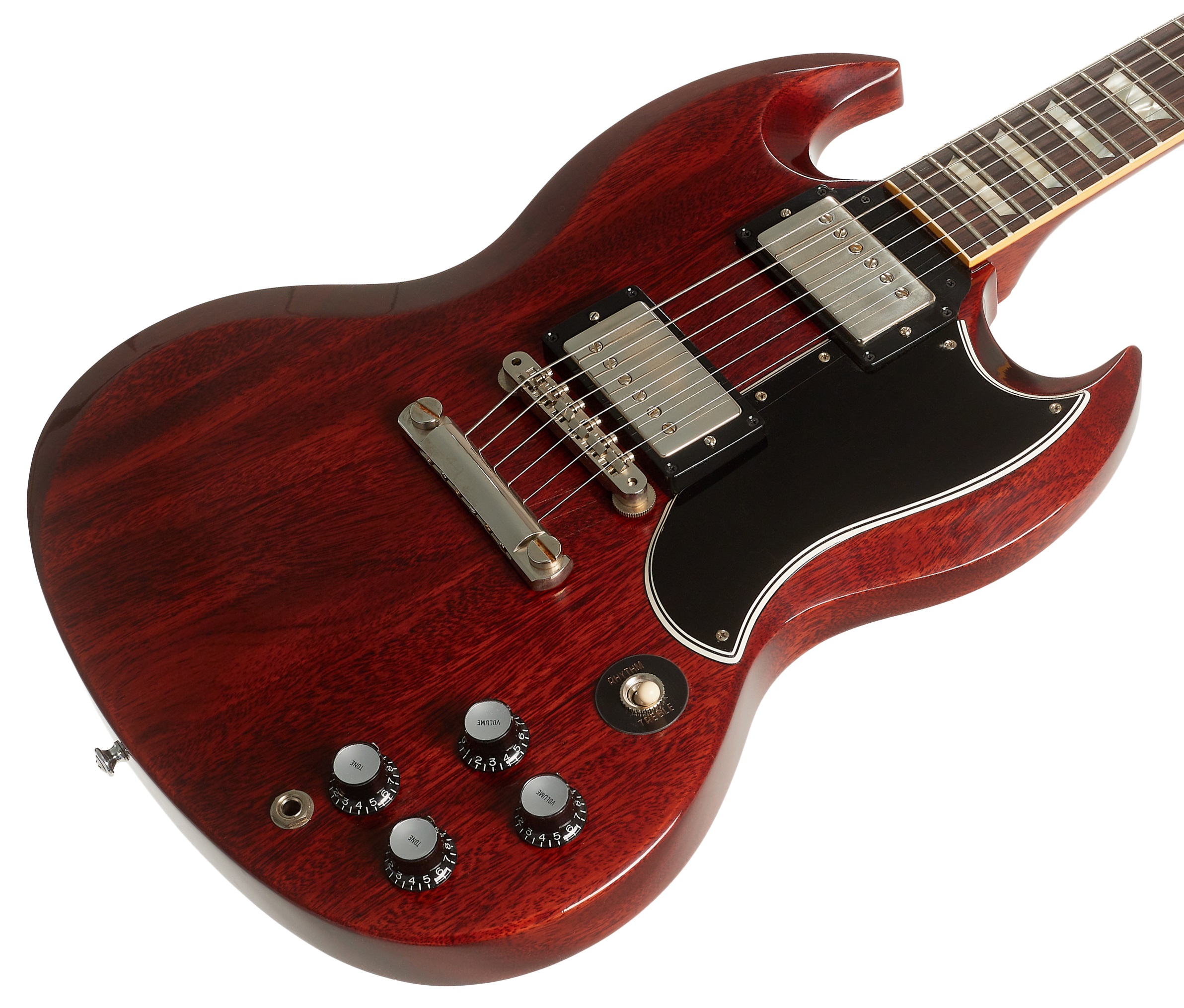 Gibson Custom 1961 Les Paul SG Standard Reissue Stop-Bar VOS Cherry Re