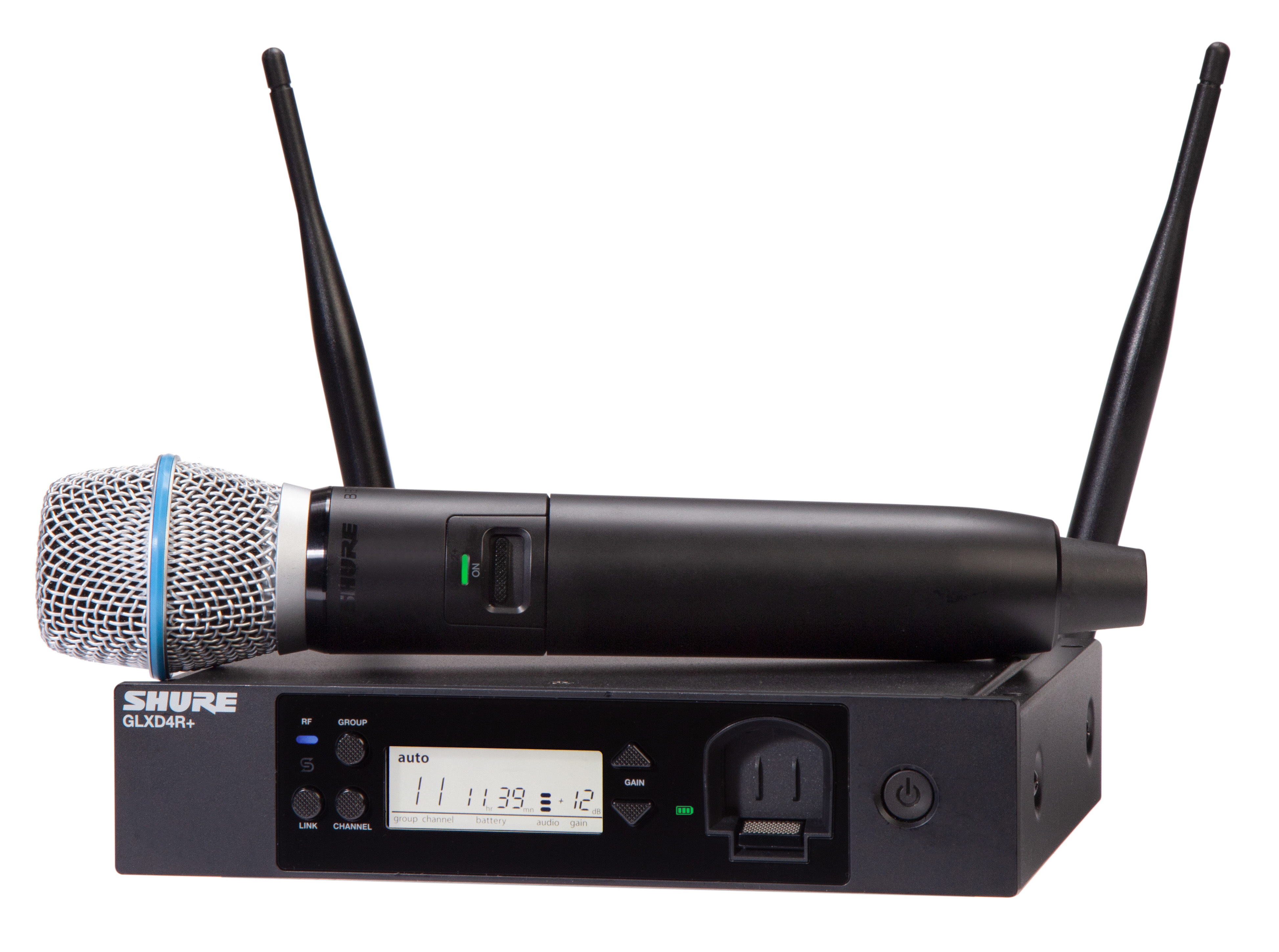 Shure GLXD24R+ VOCAL SYSTEM WITH BETA87A