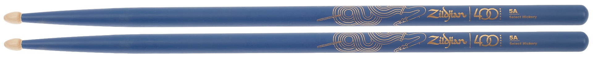 Zildjian Limited Edition 400th Anniversary 5A Acorn Blue Drumstick