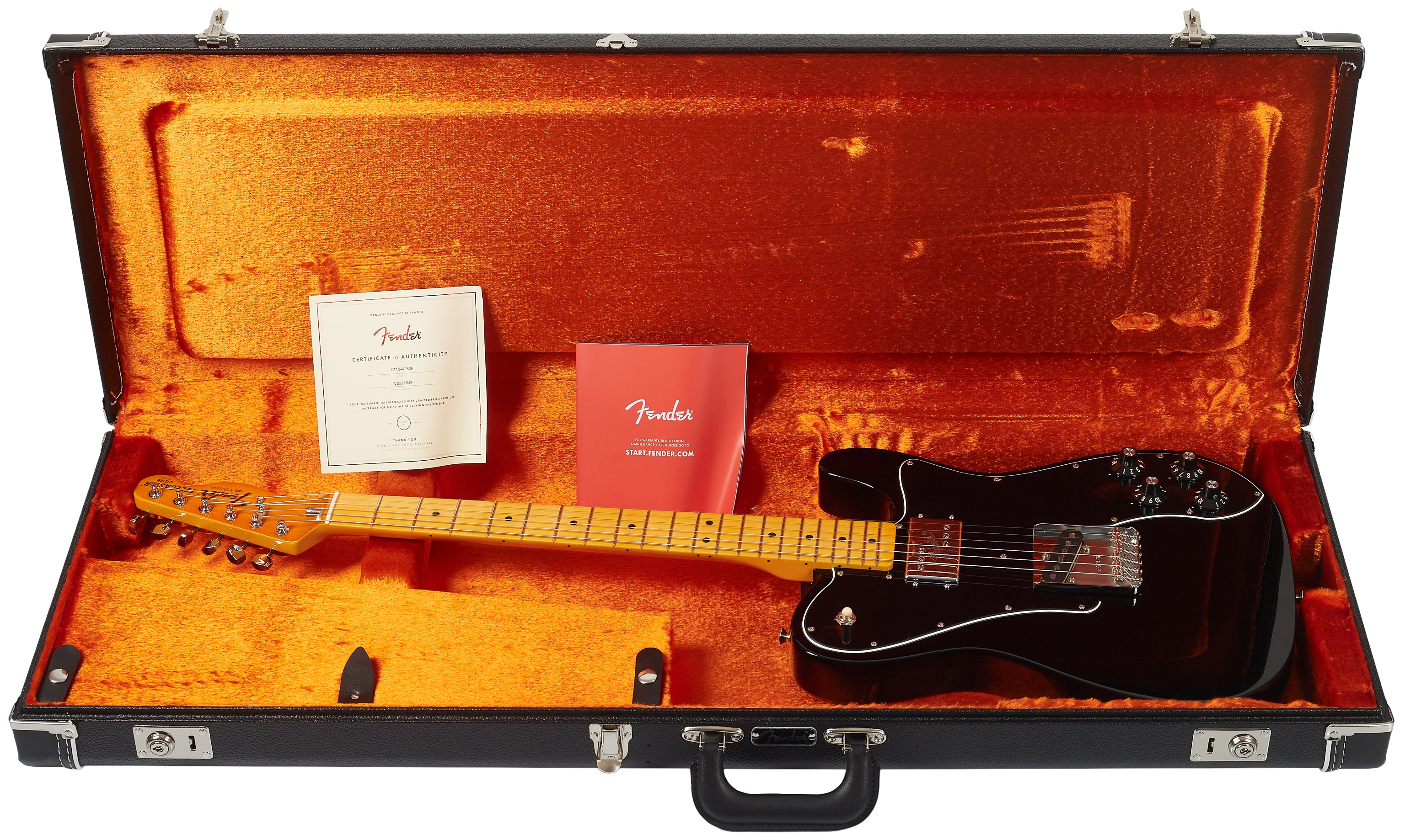 Fender American Vintage II 1977 Telecaster Custom MN BK