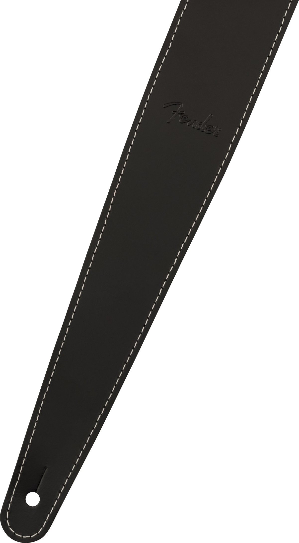 Fender 2″ Essentials Leather Strap, Black