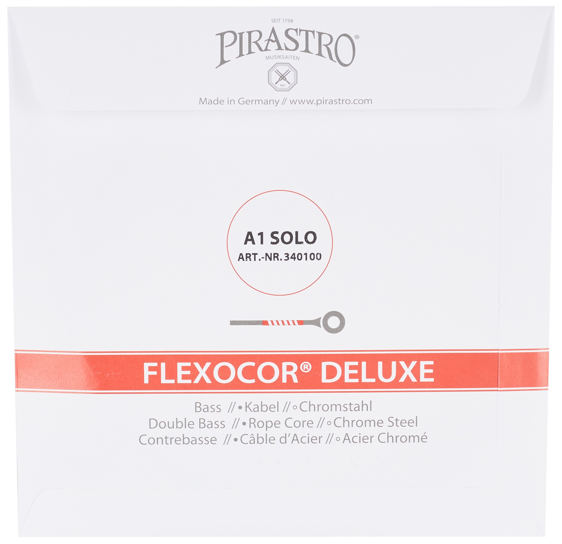 Pirastro Flexocor Deluxe Cbs Set medium