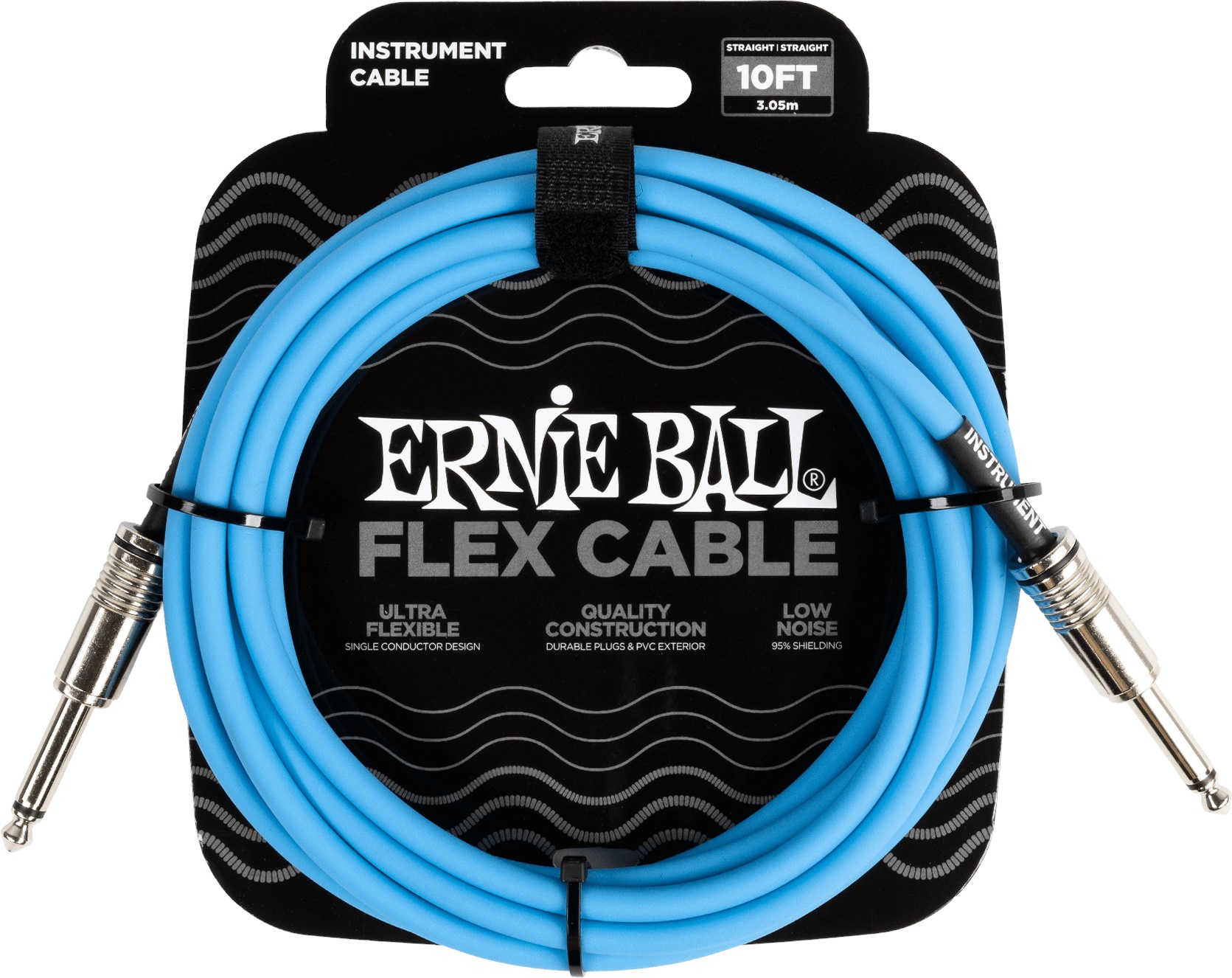 E-shop Ernie Ball Flex Instrument Cable 10' Blue