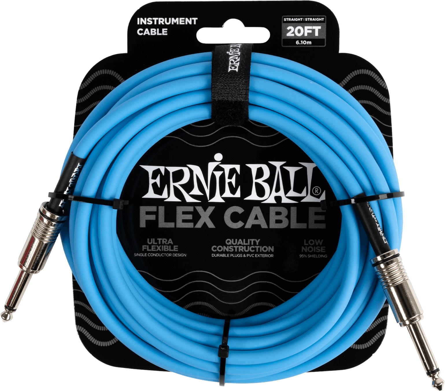 E-shop Ernie Ball Flex Instrument Cable 20' Blue