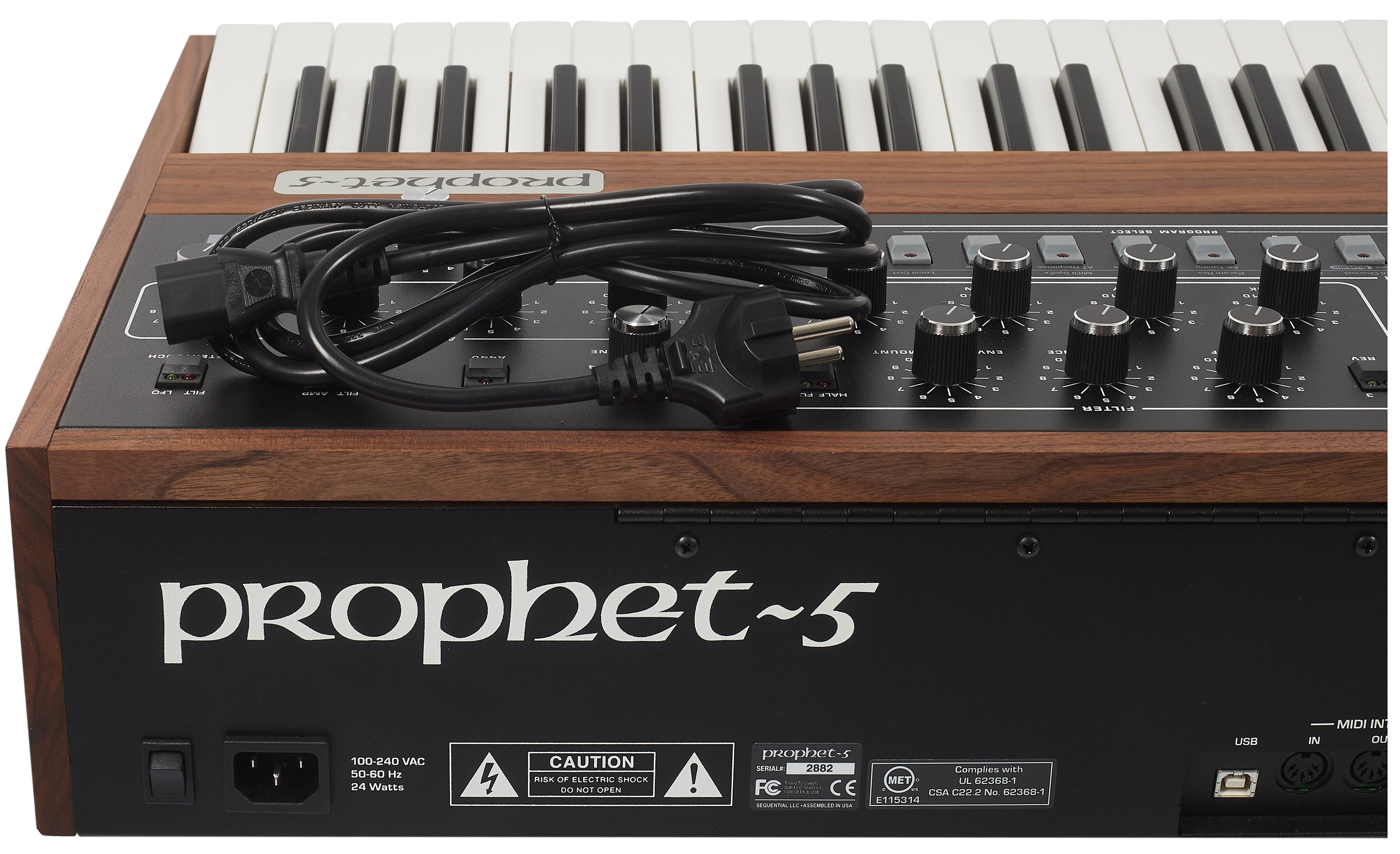 Sequential PROPHET 5 keyboard