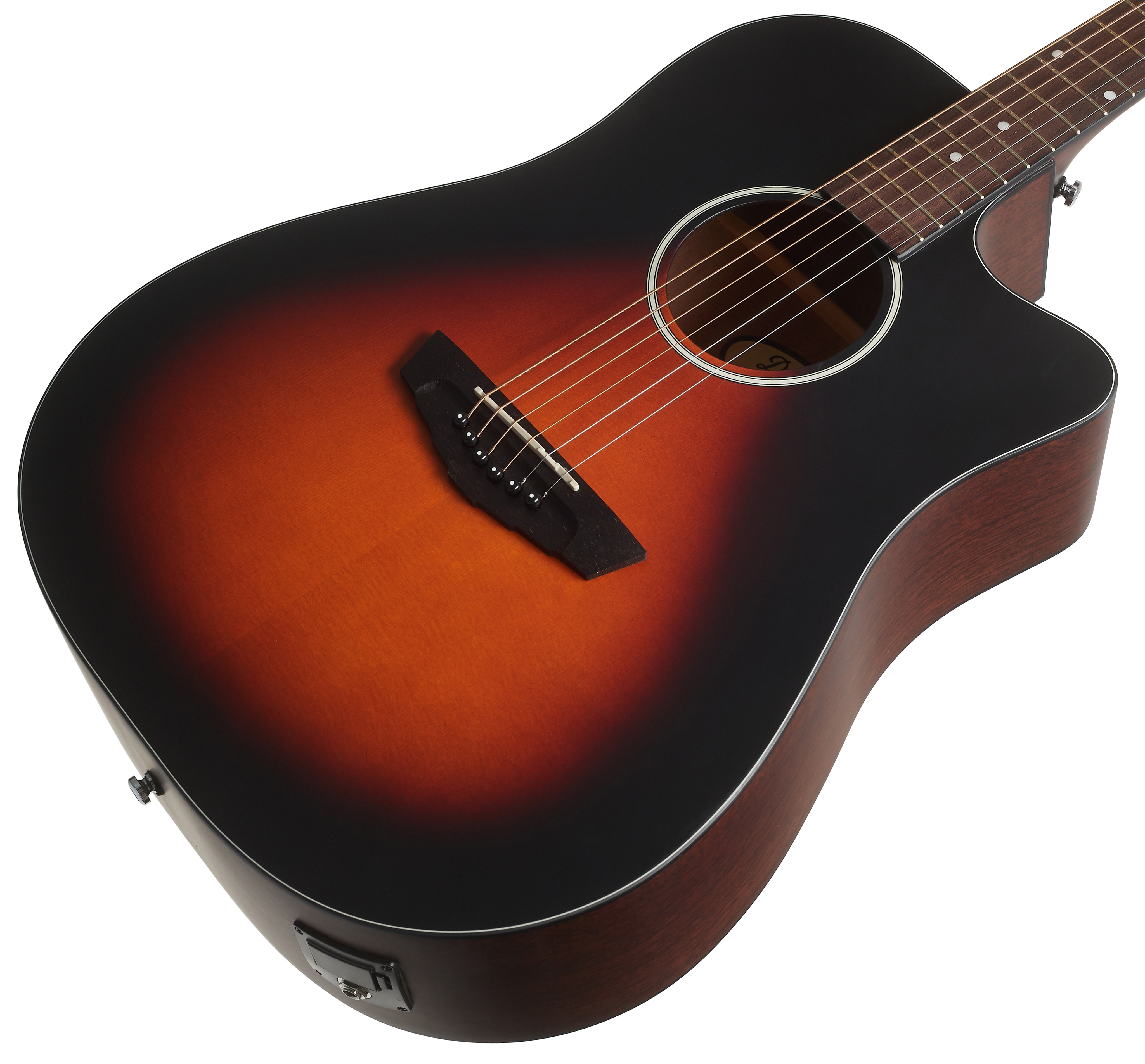 D'Angelico Bowery LS Dreadnought CE Satin Vintage Sunburst