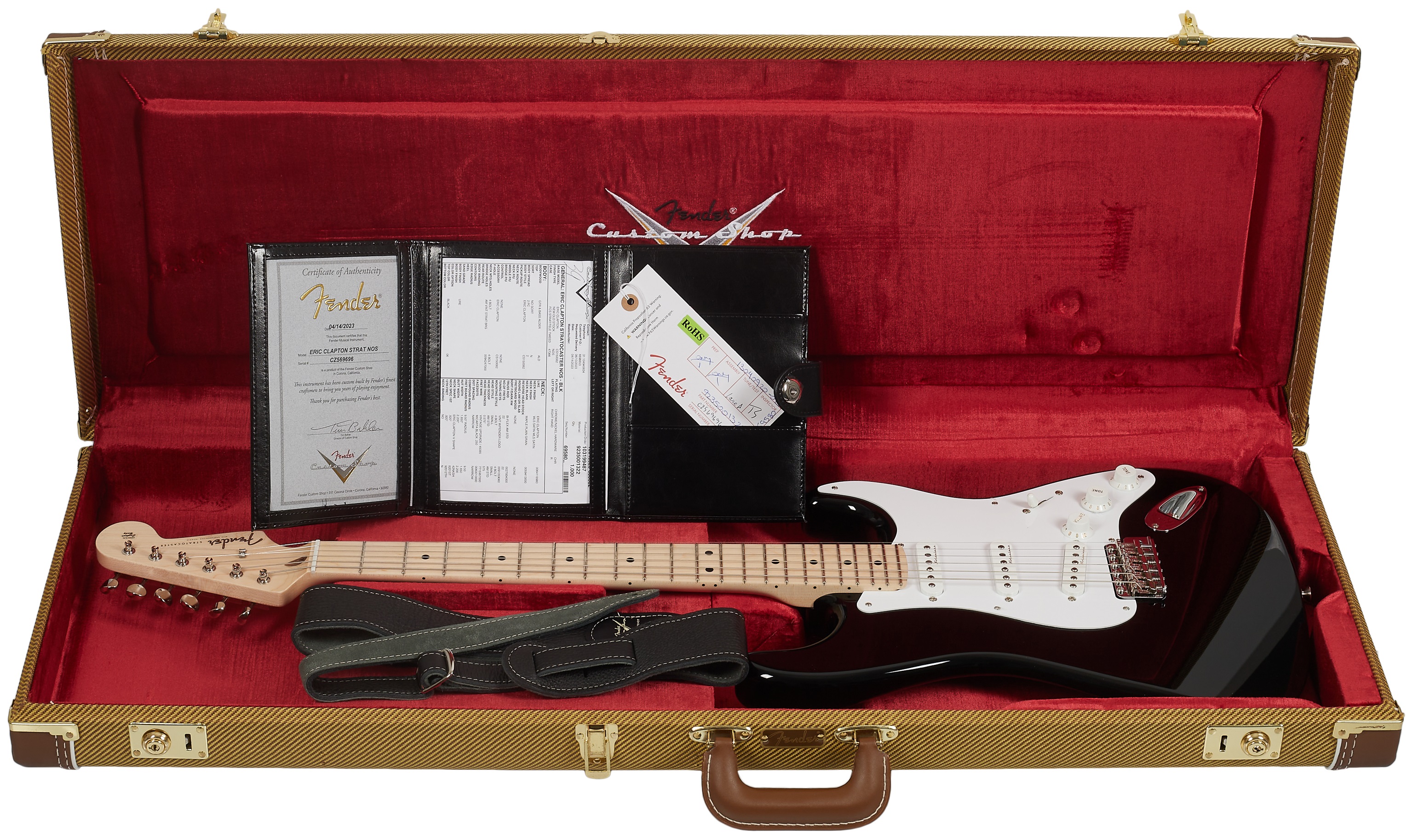 Fender Custom Shop Eric Clapton Signature Stratocaster NOS Black