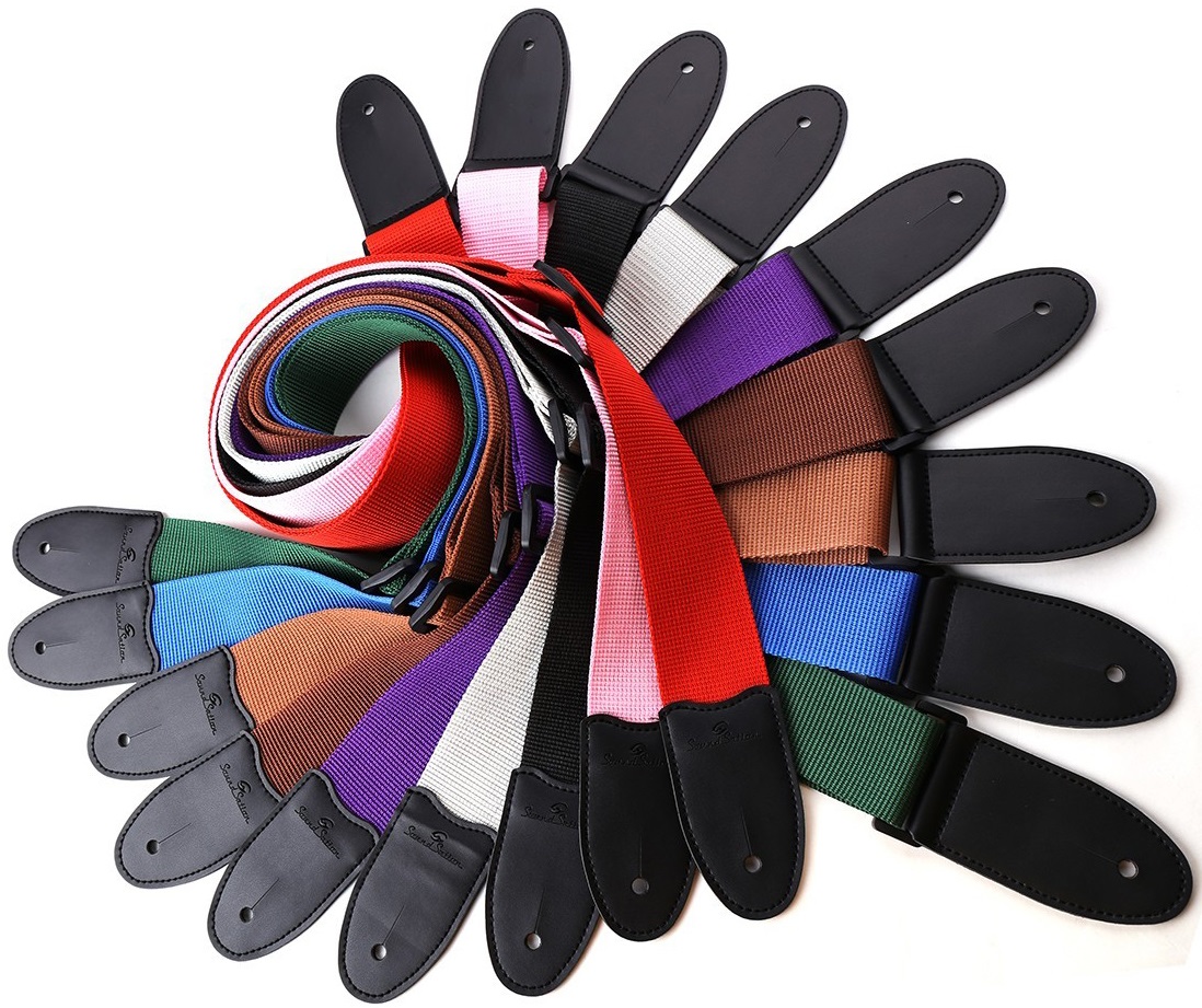 Soundsation Poly Guitar Strap Black