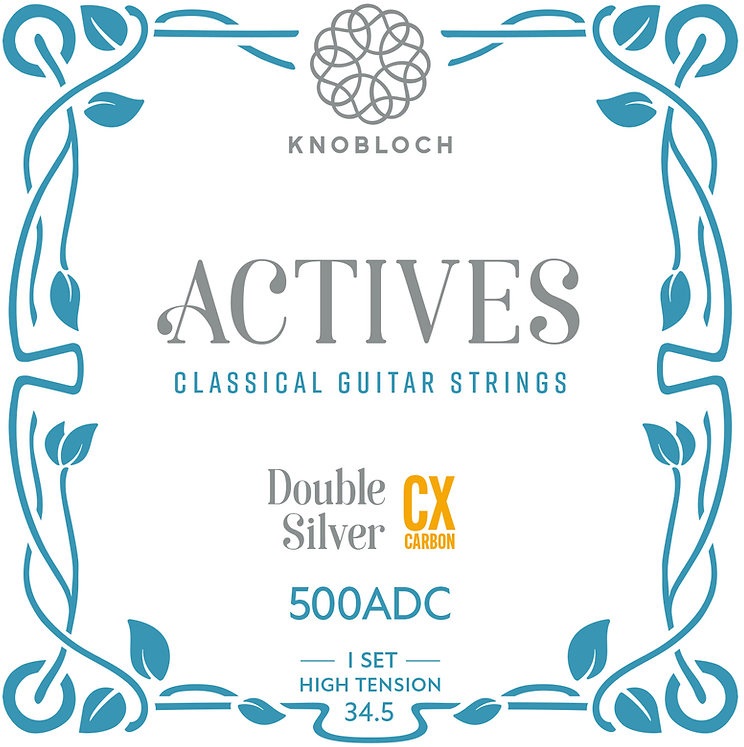 E-shop Knobloch ACTIVES Double Silver CX Carbon High Tension 34.5