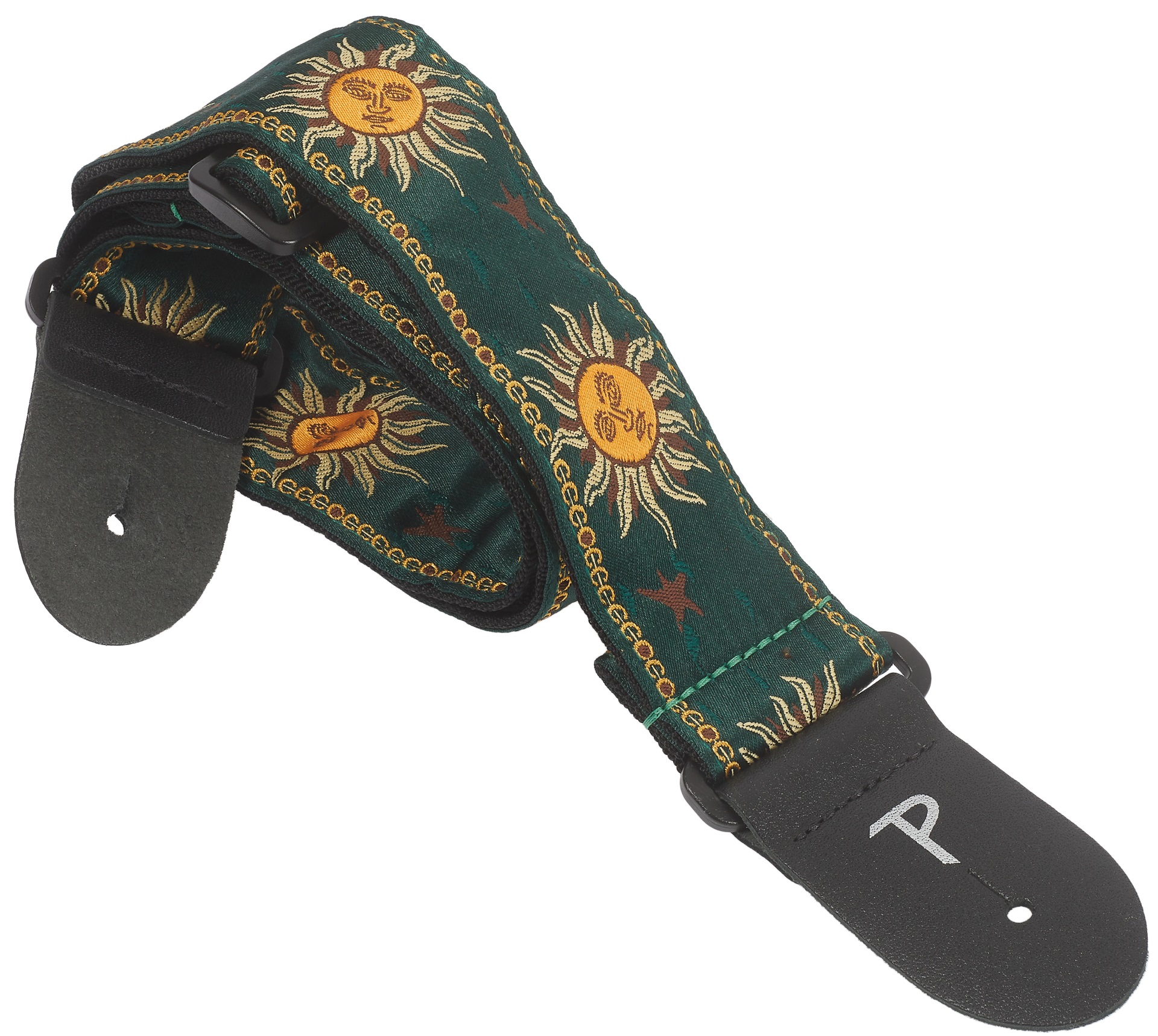 E-shop Perri's Leathers 7637 Jacquard Emerald Green Suns