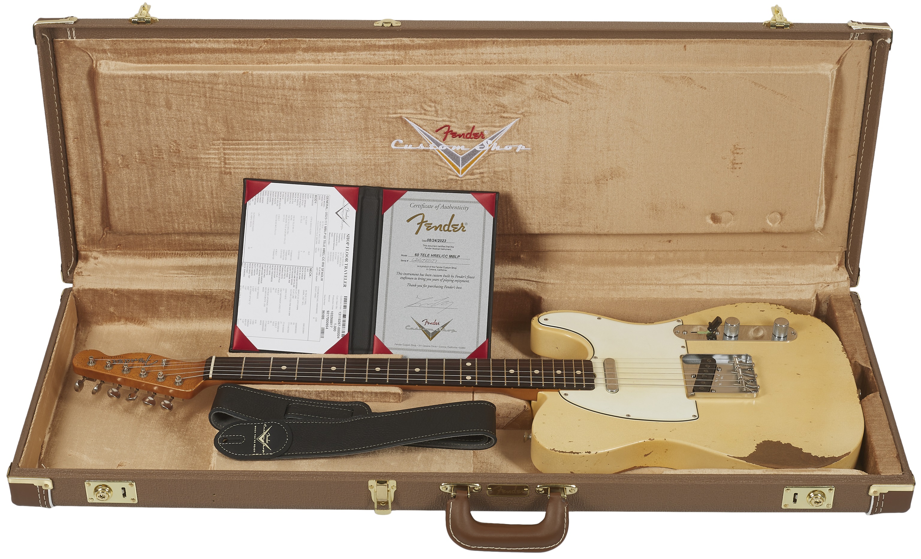 Fender Custom Shop US23-111, MBLP 60 Tele HREL SAOLW RW – Obrázok 7