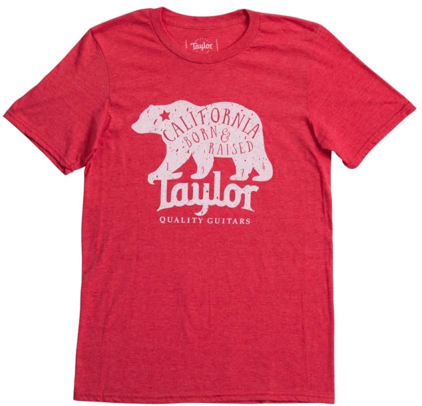 Taylor Men's SST CA Bear Heather Red M