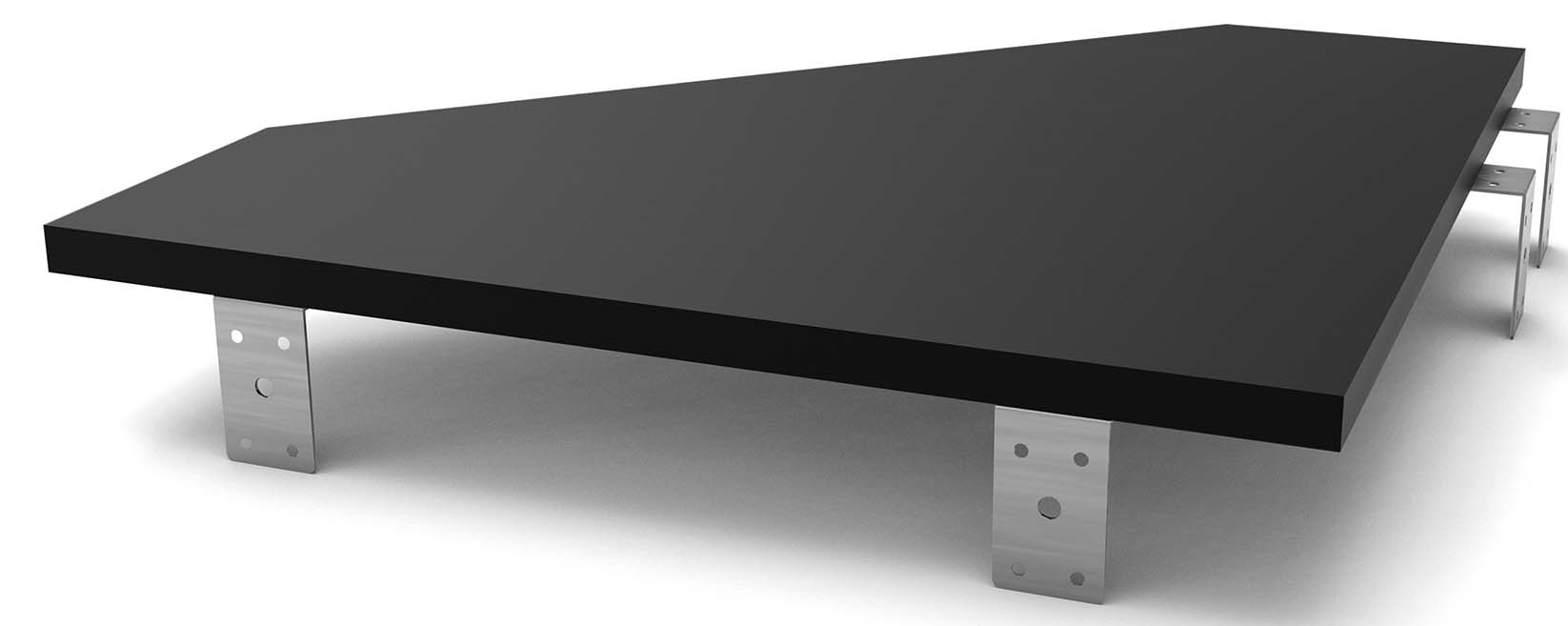 Glorious Modular Side Rack Adapter Black – Obrázok 6