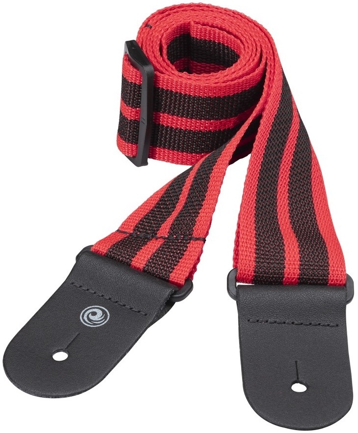 E-shop D'Addario Guitar Strap Black & Red