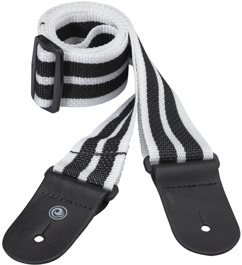 E-shop D'Addario Guitar Strap Black & White