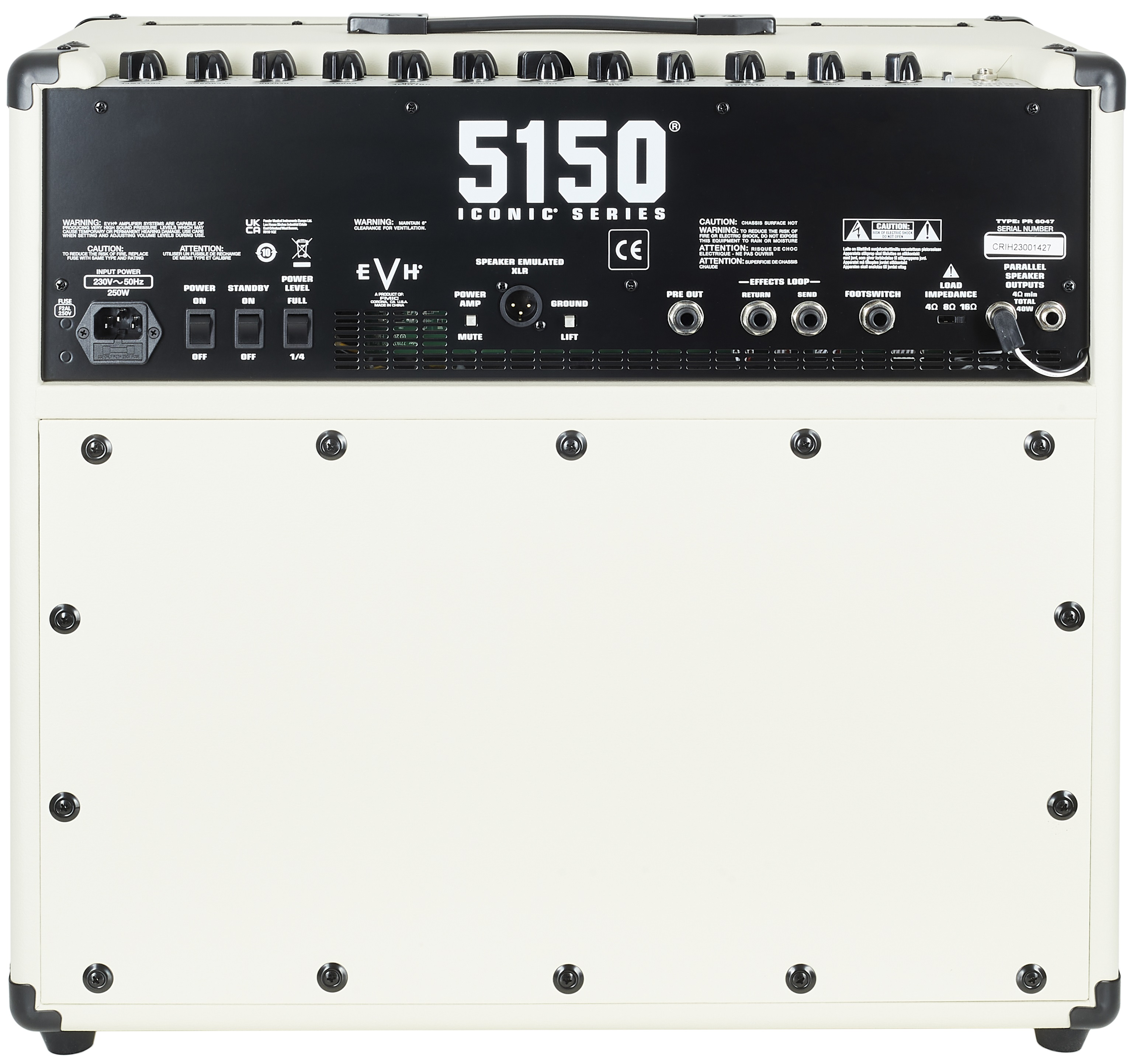 EVH 5150 Iconic 40W 1x12 Combo Ivory