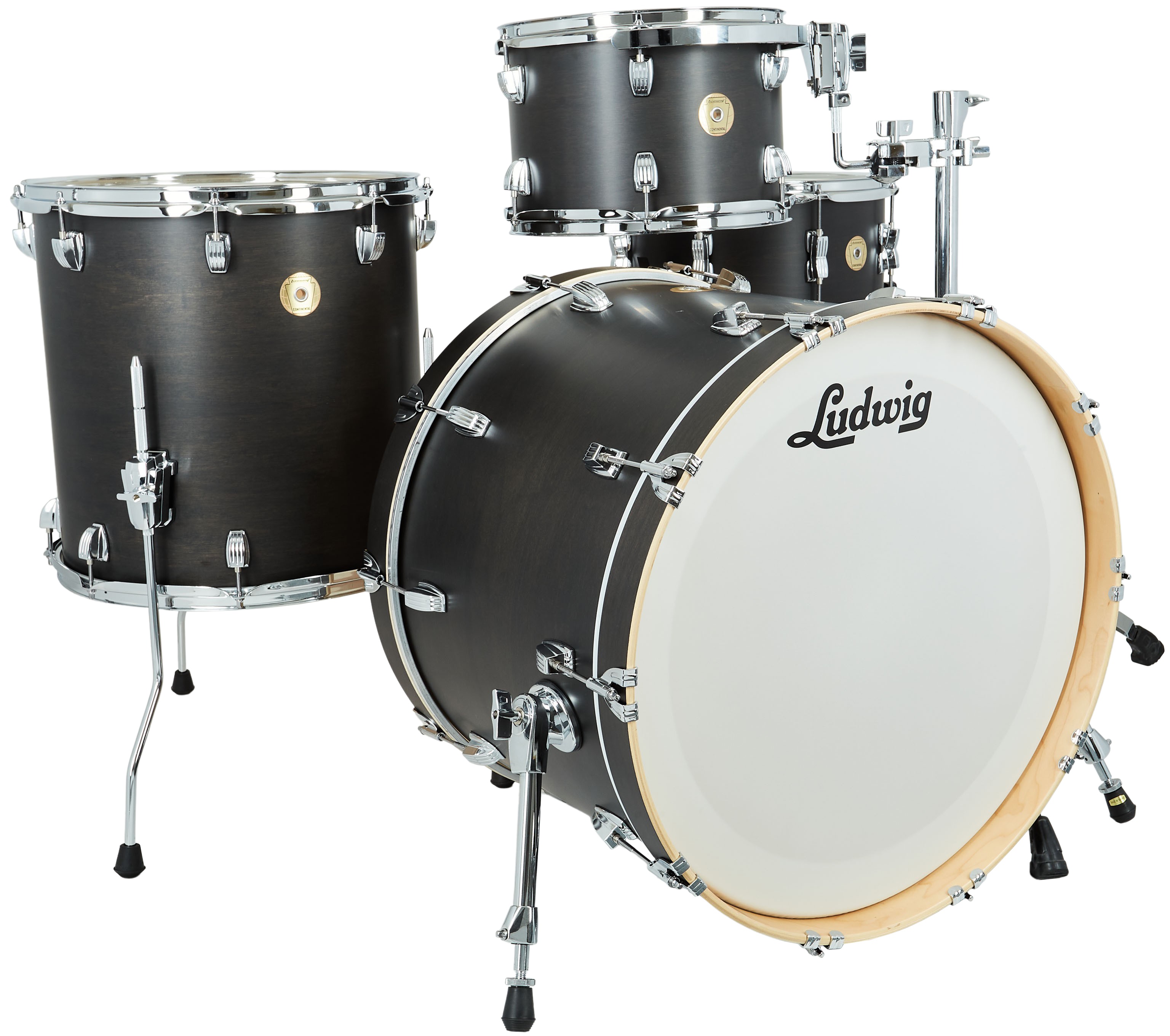 Ludwig Continental Black Satin