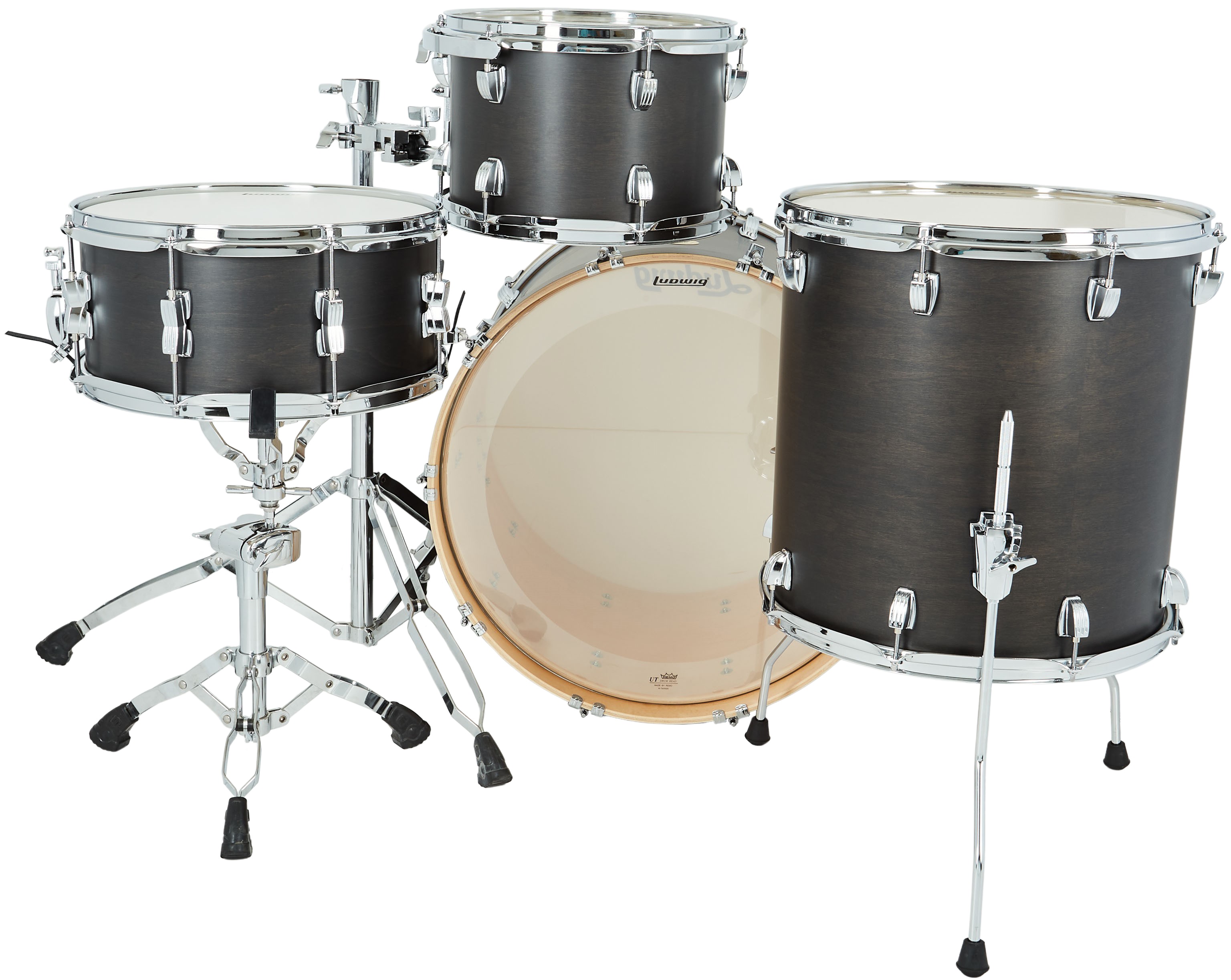 Ludwig Continental Black Satin