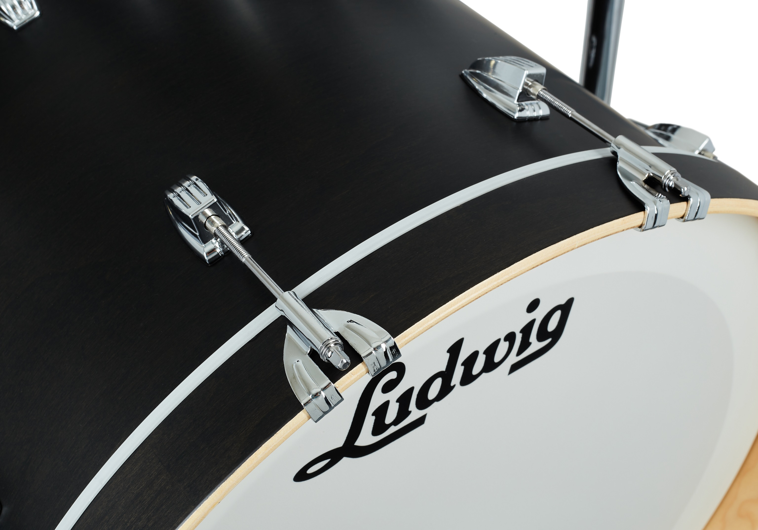 Ludwig Continental Black Satin