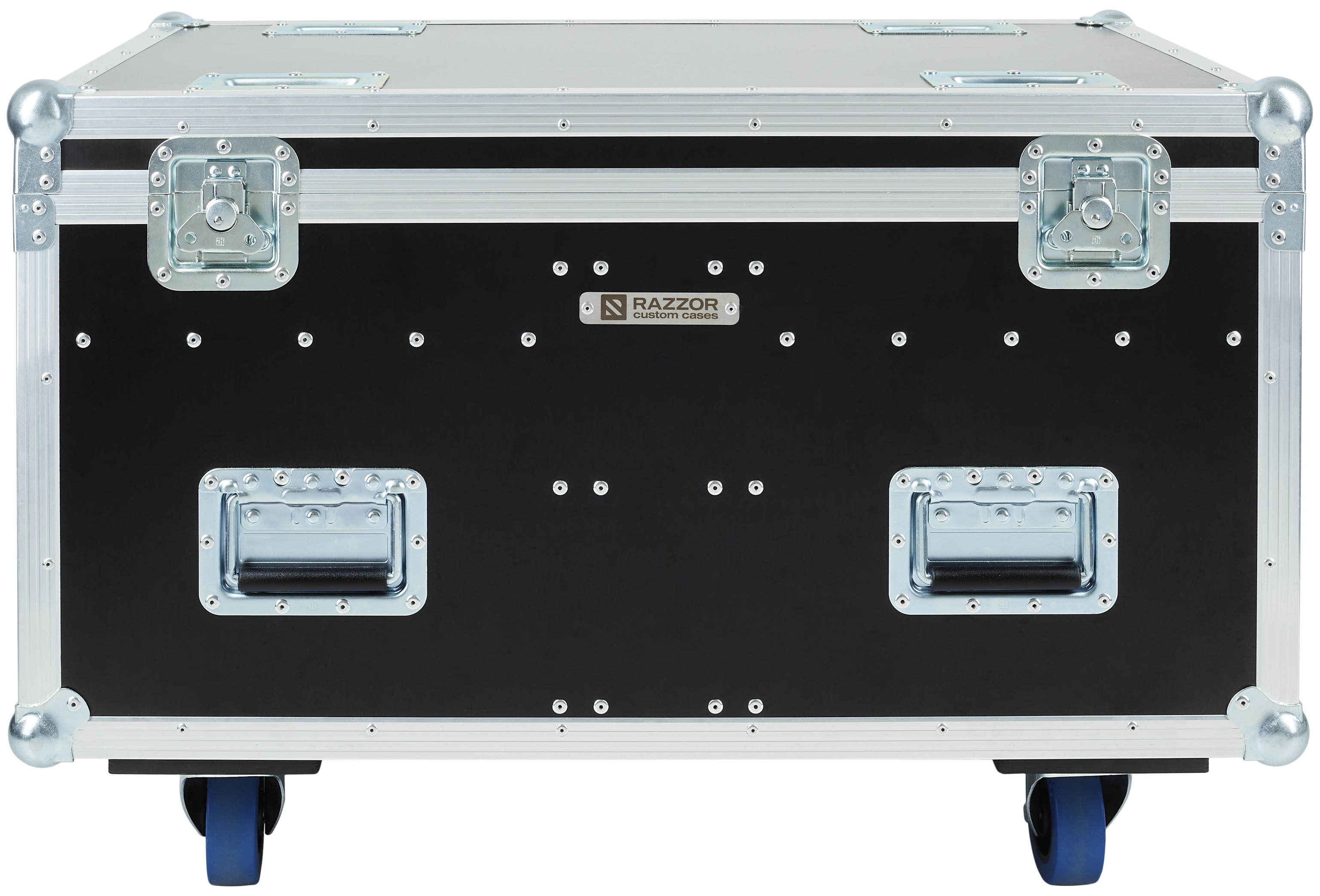 E-shop Razzor Cases Case for 4x ADJ Inno Color Beam Z19, with wheels