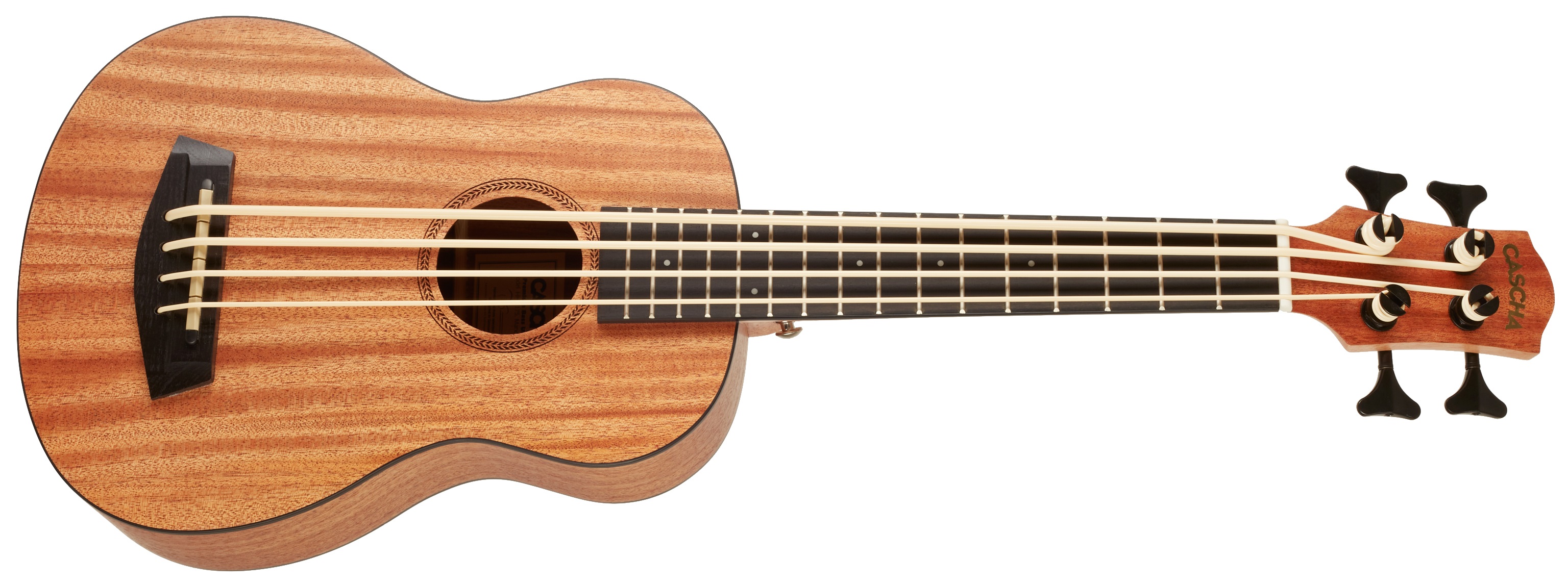 Cascha HH 2175 Bass Mahogany Ukulele