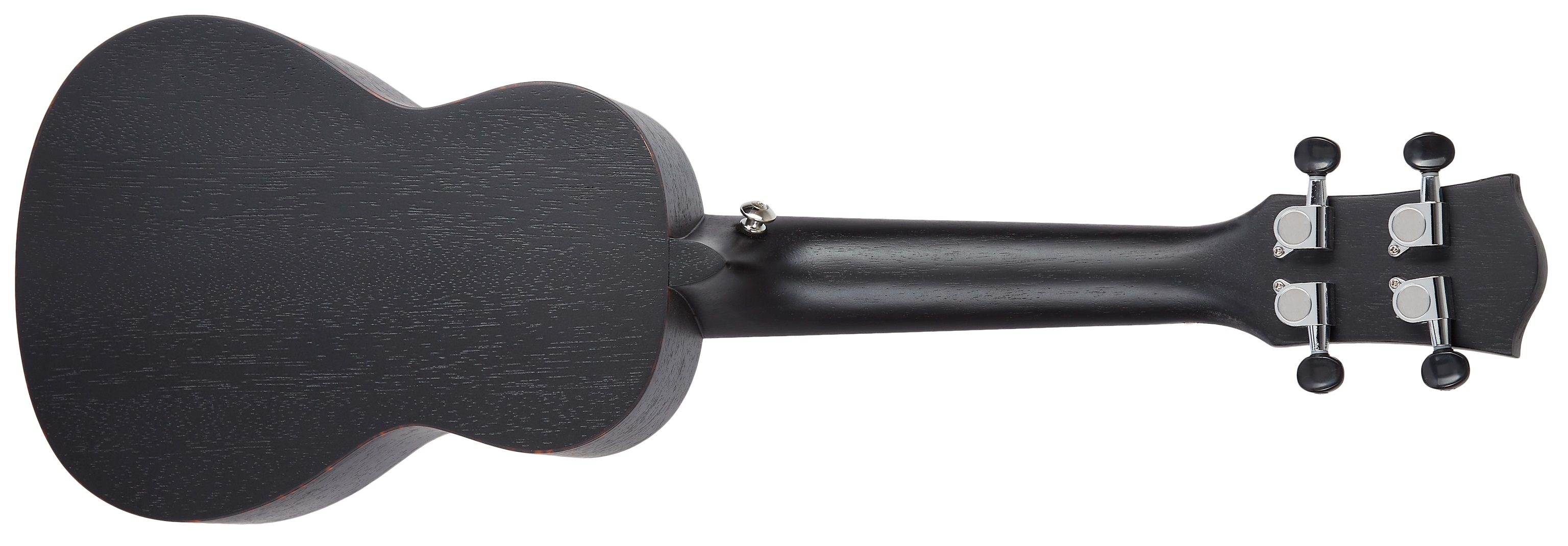 Cascha HH 2262 Premium Mahogany Ukulele Set Black