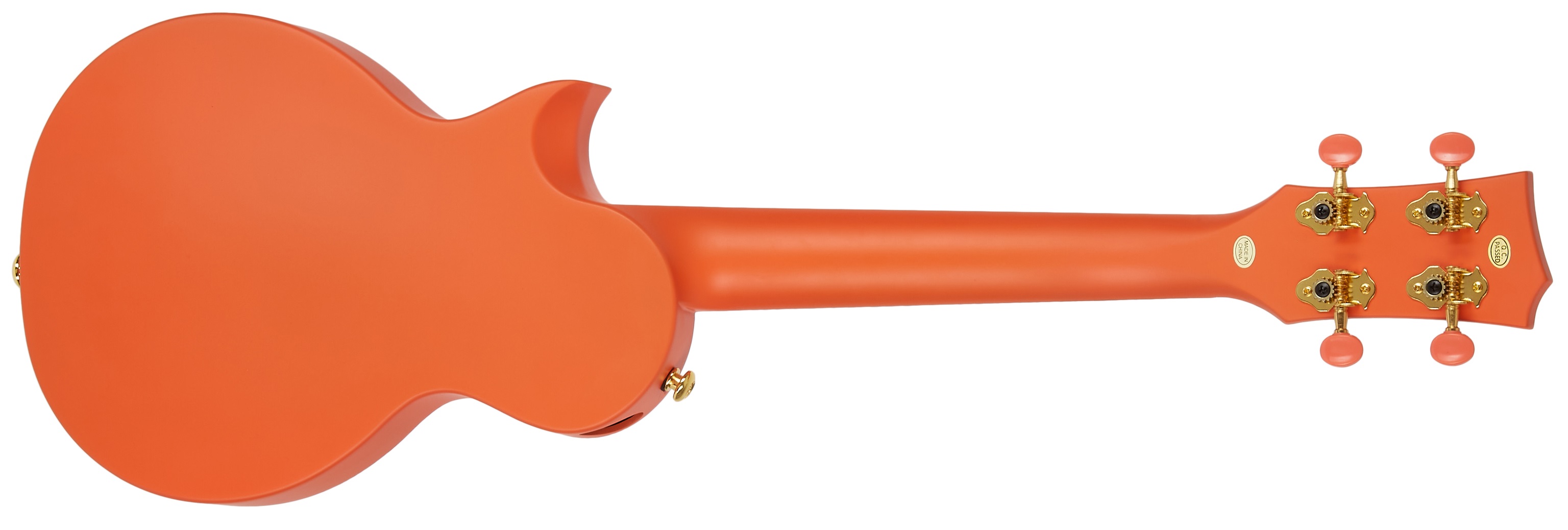 Cascha HH 2289 Carbon Fibre Ukulele Set Orange