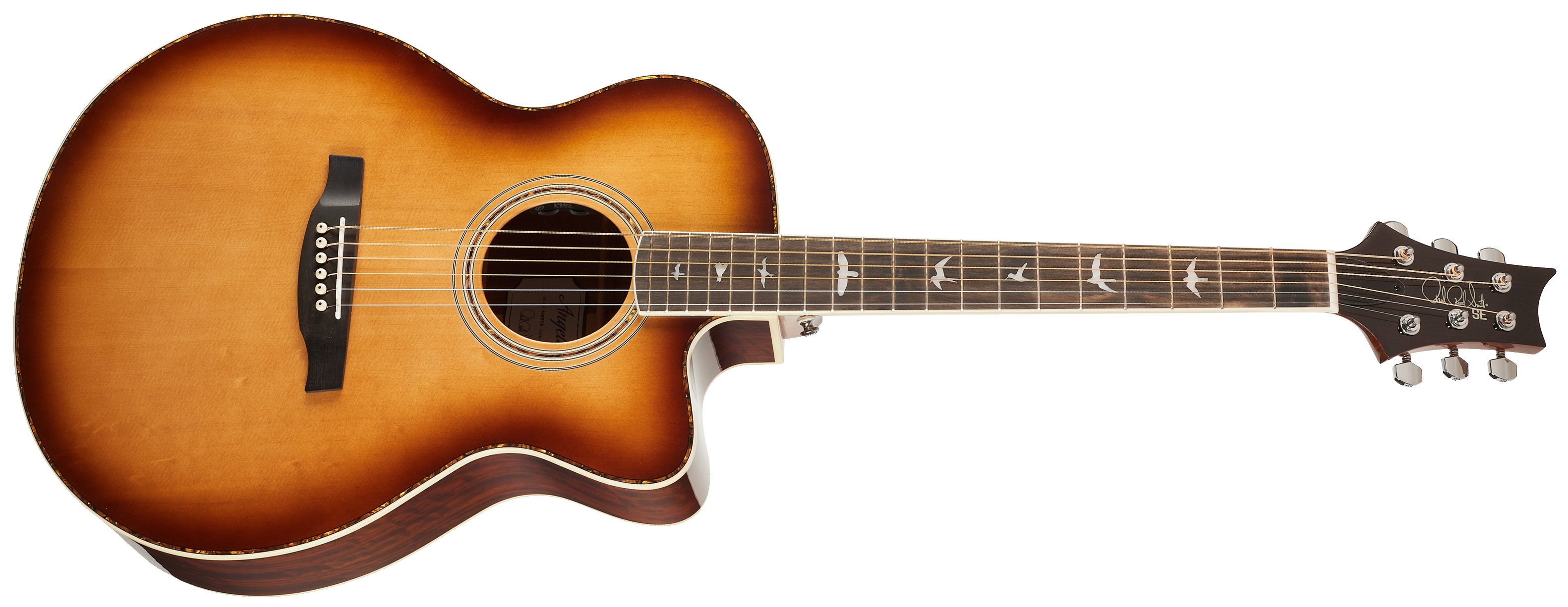 PRS SE Angelus AE40E Tobacco Sunburst