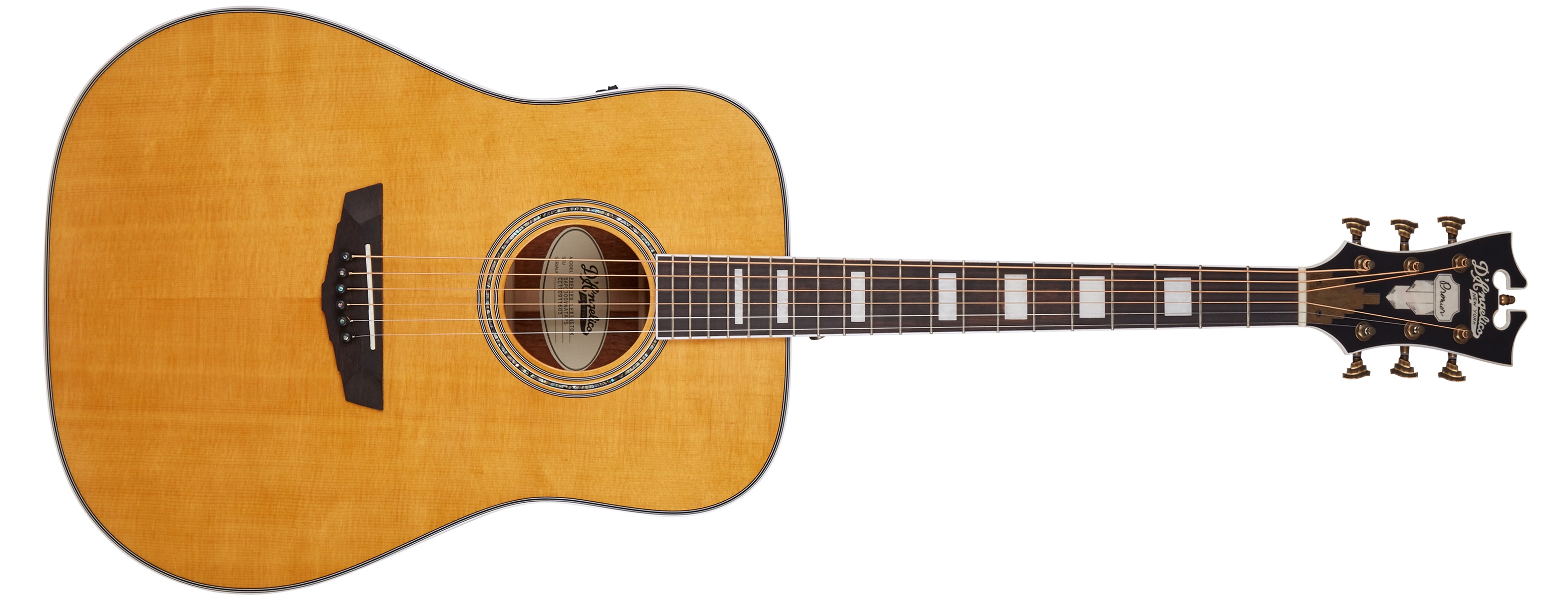 D'Angelico Premier Lexington Vintage Natural