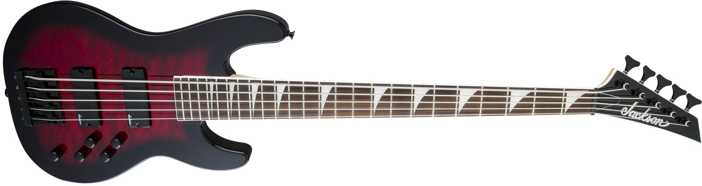 Jackson JS3VQ Bass TR RD BRST