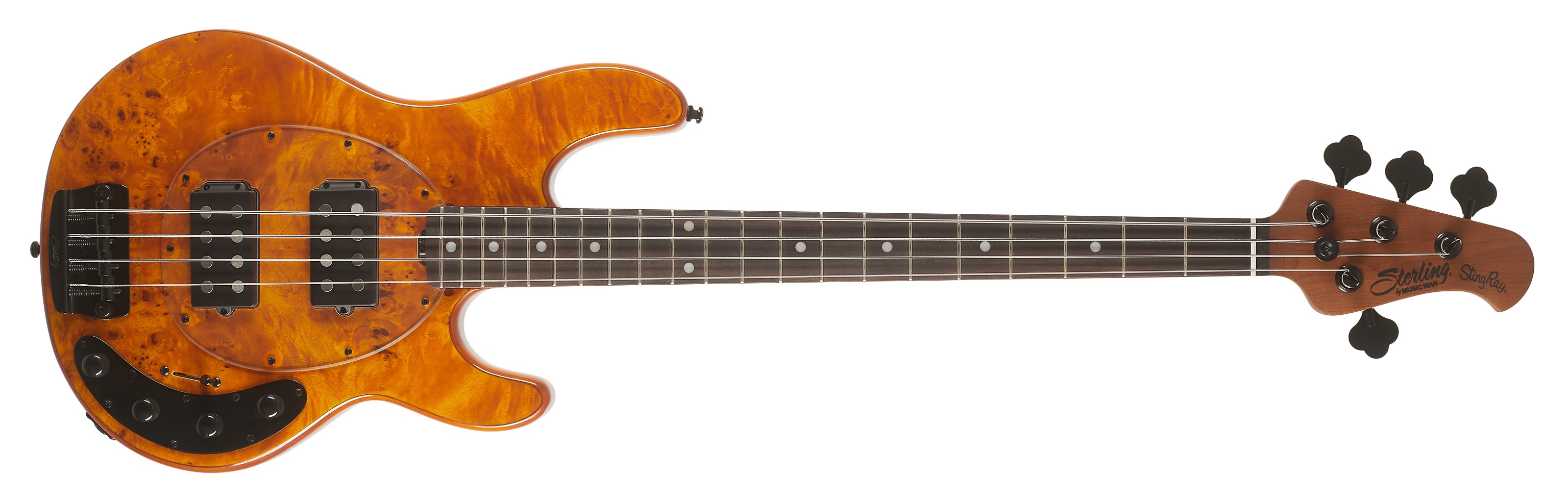 Sterling by Music Man StinGray HH PB Amber (použité)