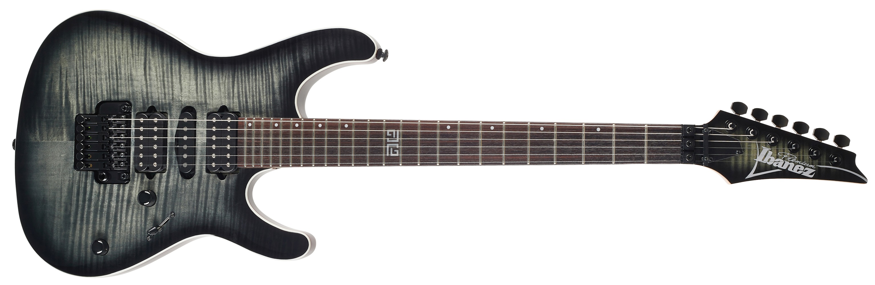 E-shop Ibanez KIKO10BP Transparent Grey Burst