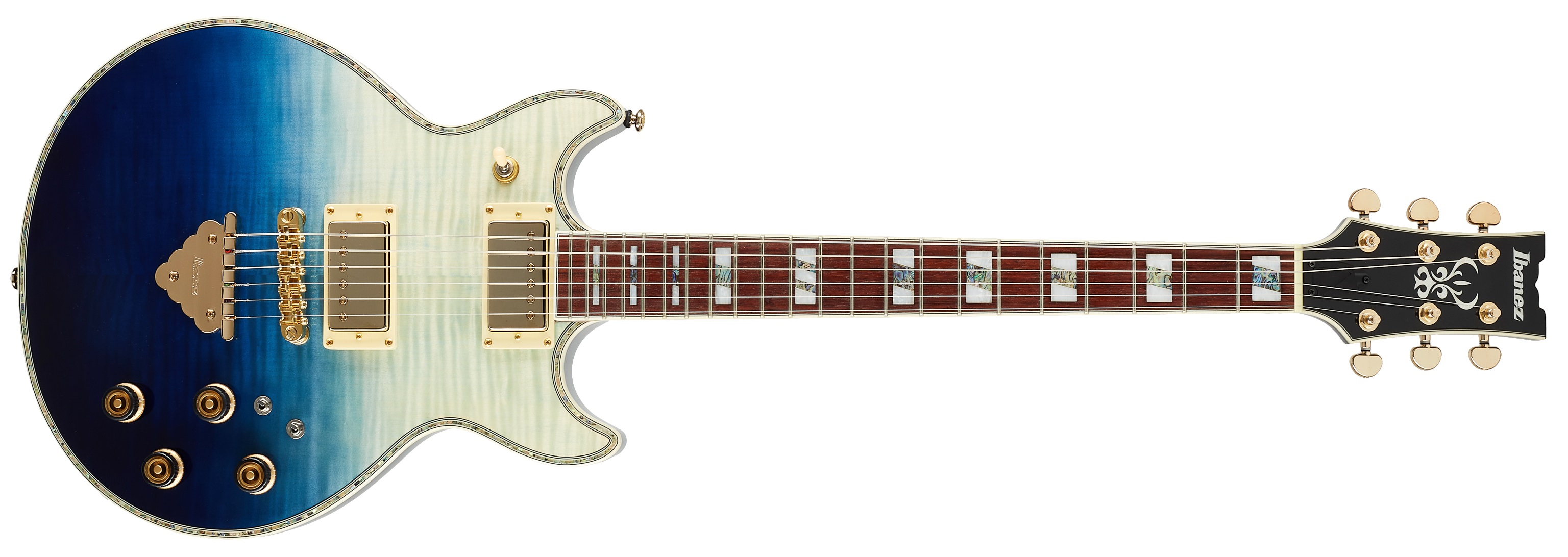 E-shop Ibanez AR420 Transparent Blue Gradation