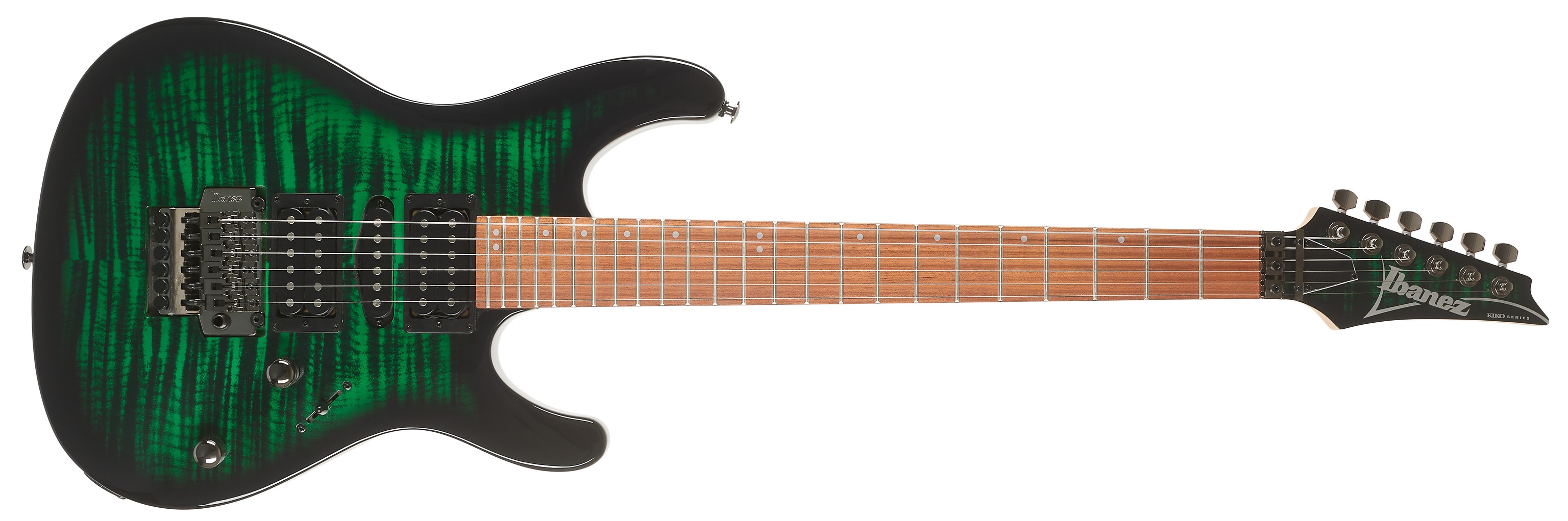 E-shop Ibanez KIKOSP3 Transparent Emerald Burst